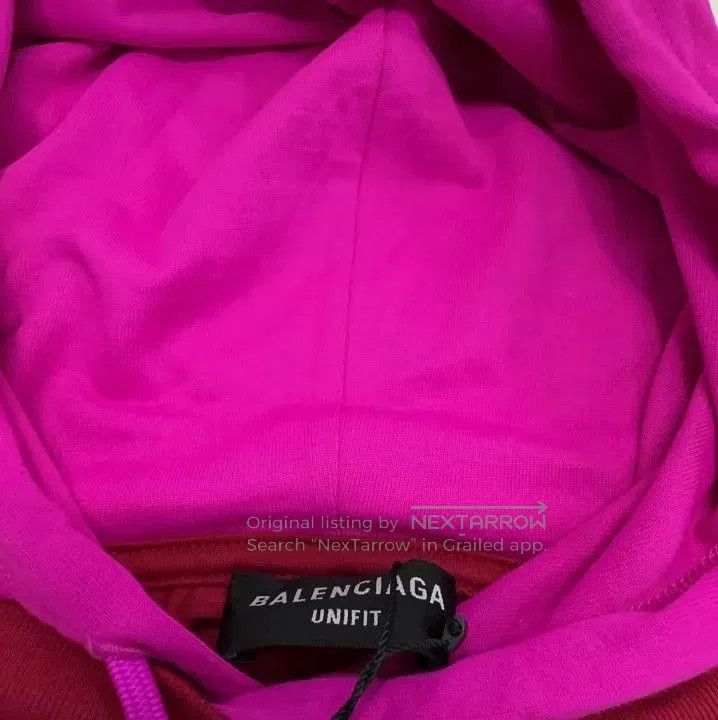 Balenciaga Balenciaga Colorblock Hoodie for Stylish Comfort. Size US L / EU 52-54 / 3 - 7 Thumbnail
