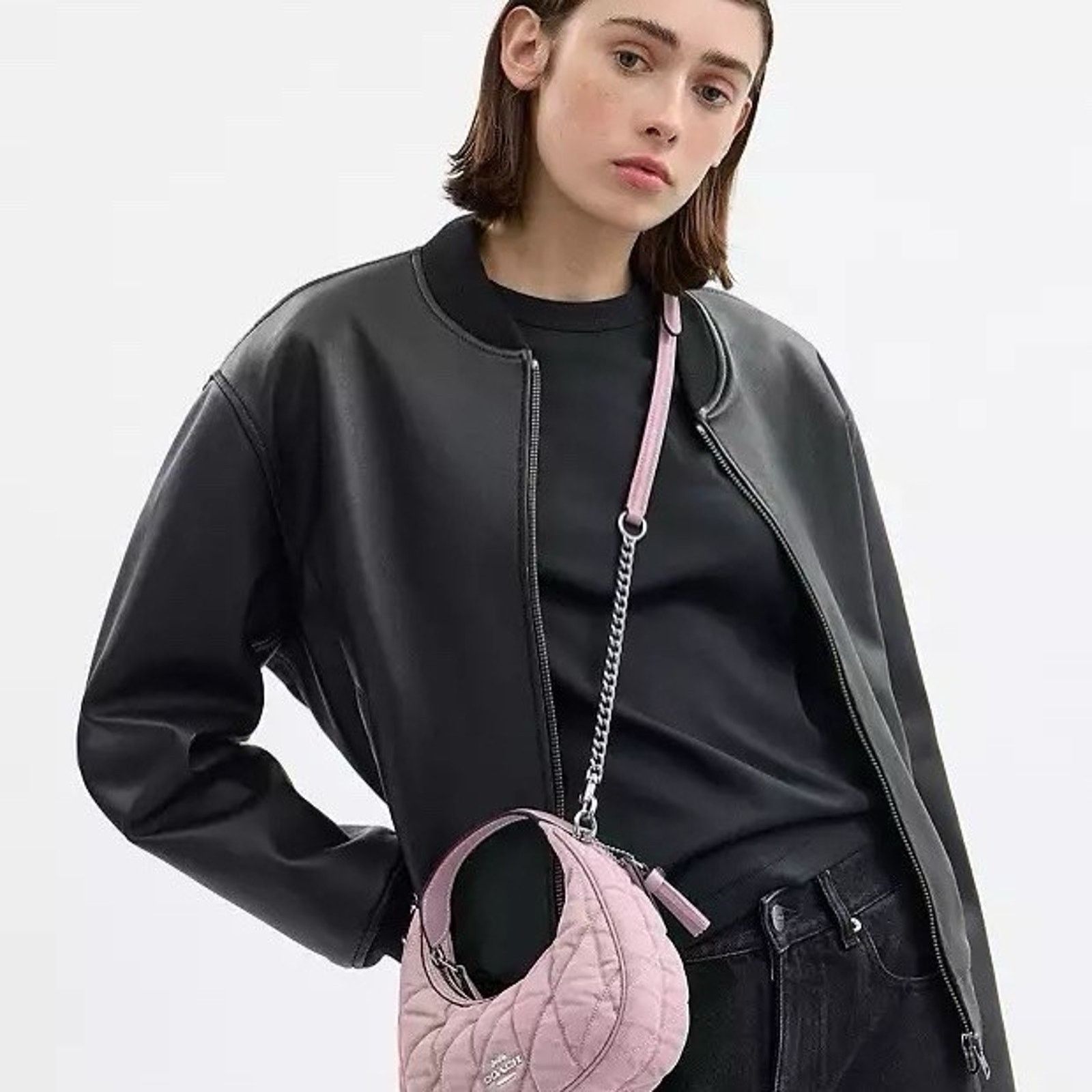 Coach NWT Coach Carmen Mini Crossbody Bag CBR11 Carnation Size ONE SIZE - 9 Thumbnail