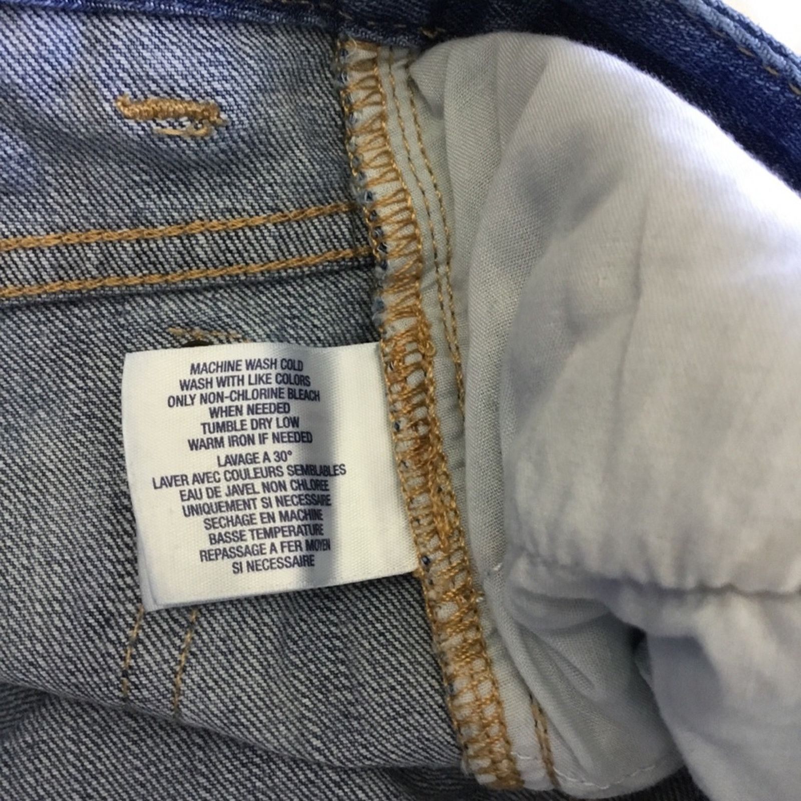 Ralph Lauren Ralph Lauren Girl Blue Straight Legs Jeans Size 38" / US 16 / IT 52 - 5 Thumbnail