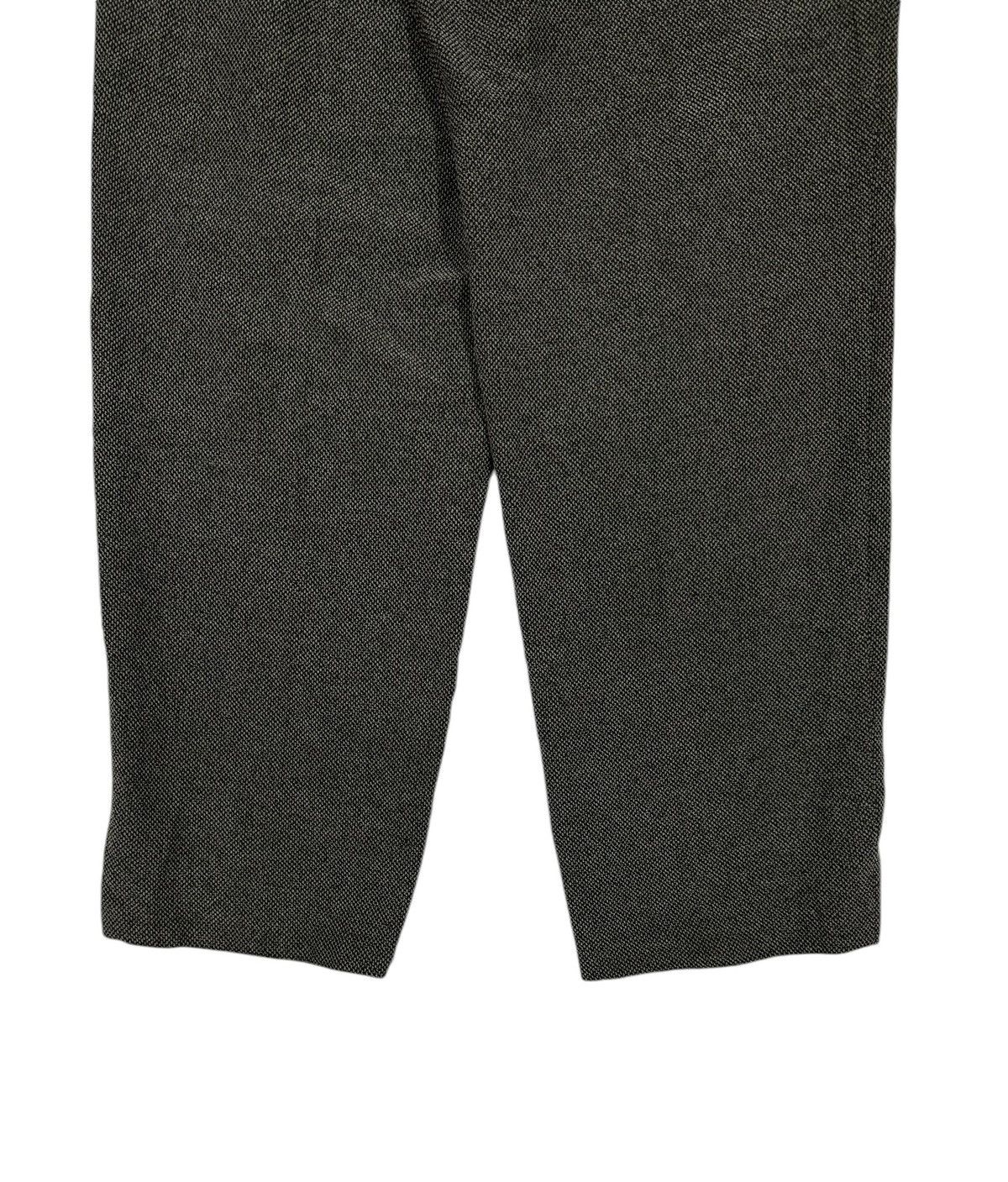 Kansai Yamamoto Vtg🔥90’s Kansai Man Casual Salt & Pepper Pants Size US 34 / EU 50 - 11 Thumbnail