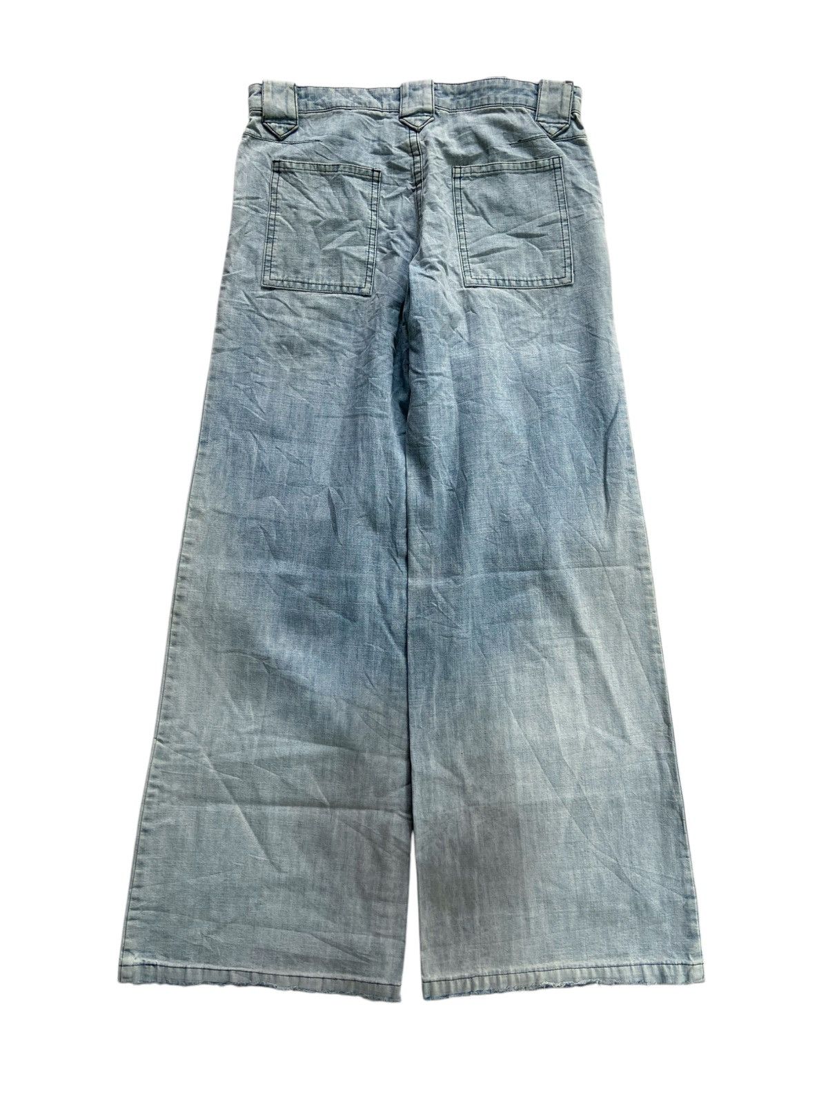 gomme GOMME HOMME BLUE WASHED BAGGY JEANS Size US 31 - 10 Thumbnail