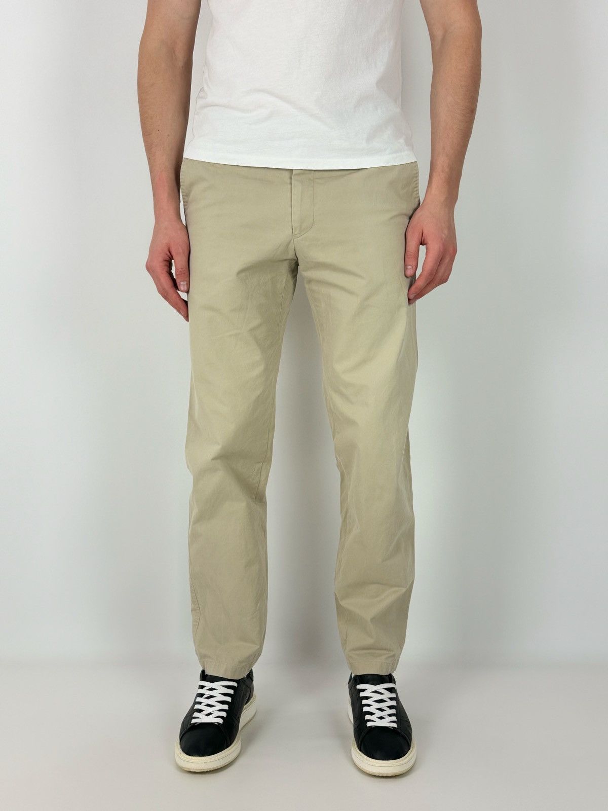 Suitsupply Suitsupply Cotton Beige Chino ACORfato Trousers Pants Size US 32 / EU 48 - 1 Thumbnail