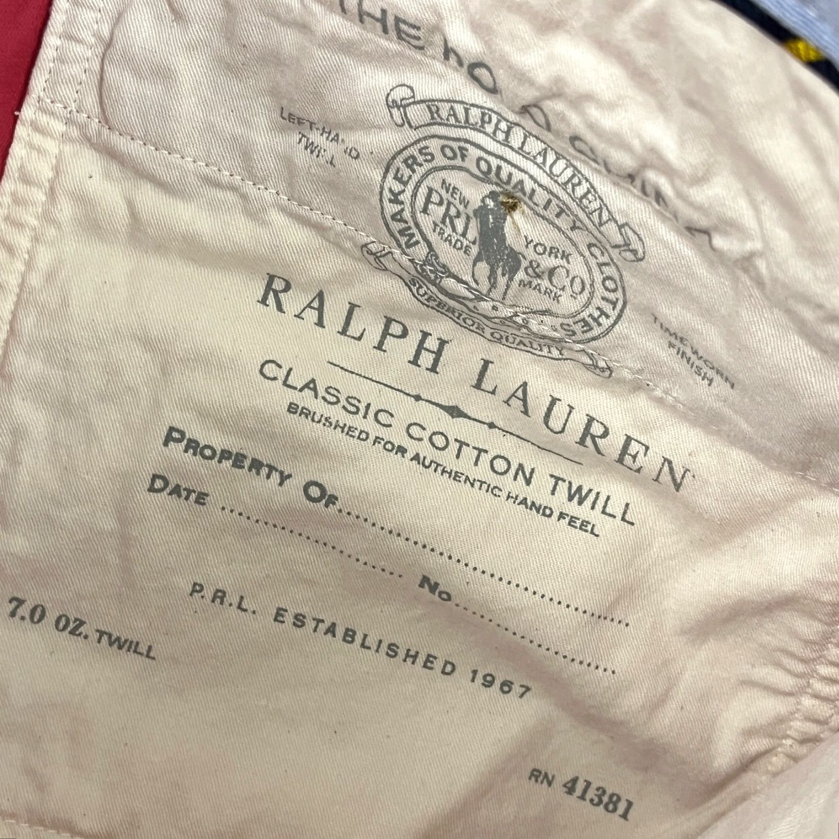 Polo Ralph Lauren Polo Ralph Lauren Chino Pants Mens 34x30 Straight Leg Nantucket Red Cotton Twill Disease? Size US S / EU 44-46 / 1 - 3 Thumbnail