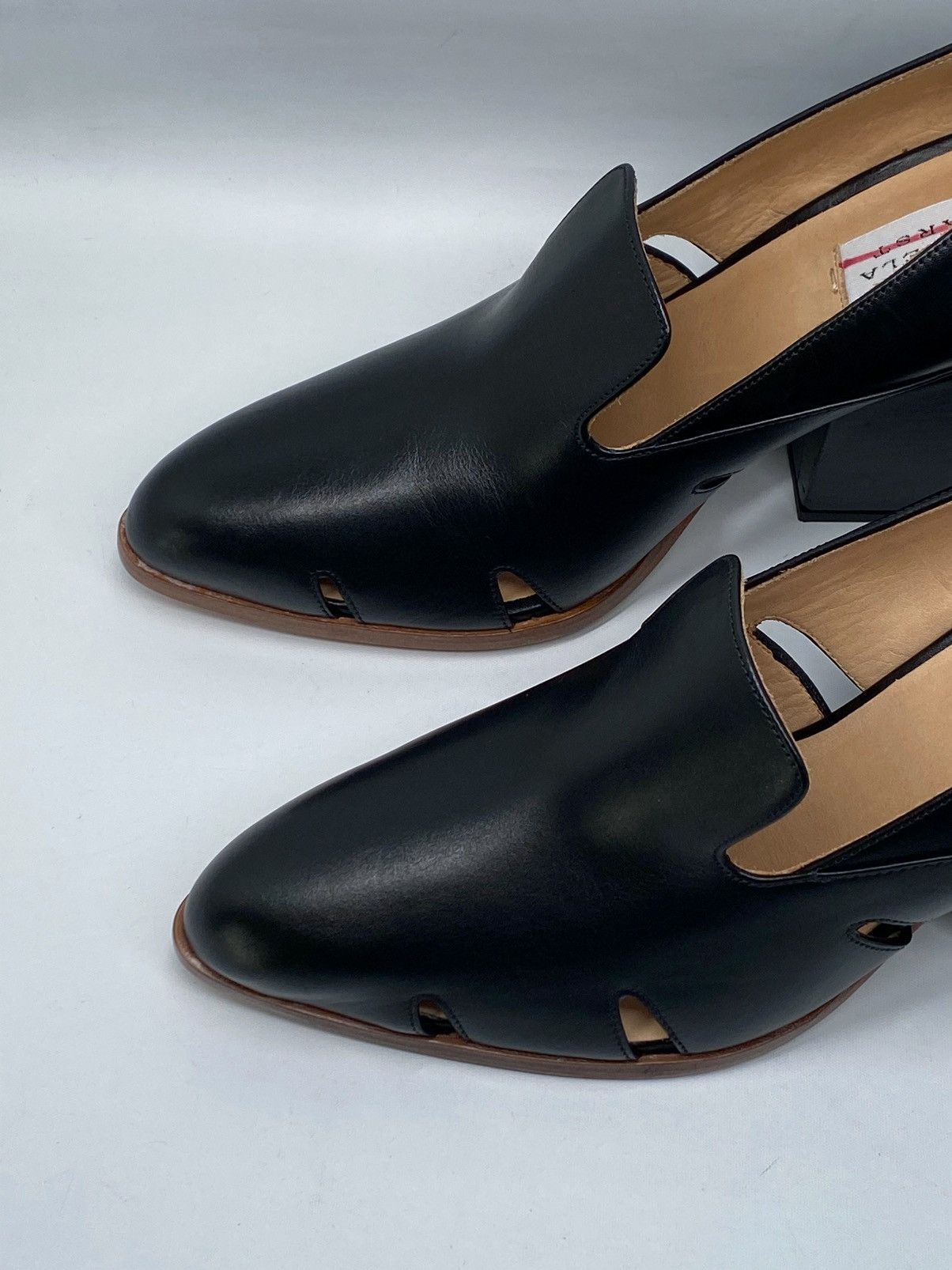 Gabriela Hearst Gabriela Hearst Eliza 80MM Leather Loafers size 39 Size US 9 / IT 39 - 9 Thumbnail