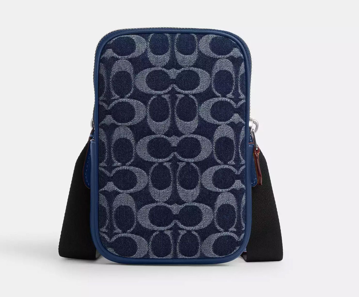 Coach Men’s Aden Crossbody Bag In Signature Denim CY889 Size ONE SIZE - 6 Thumbnail