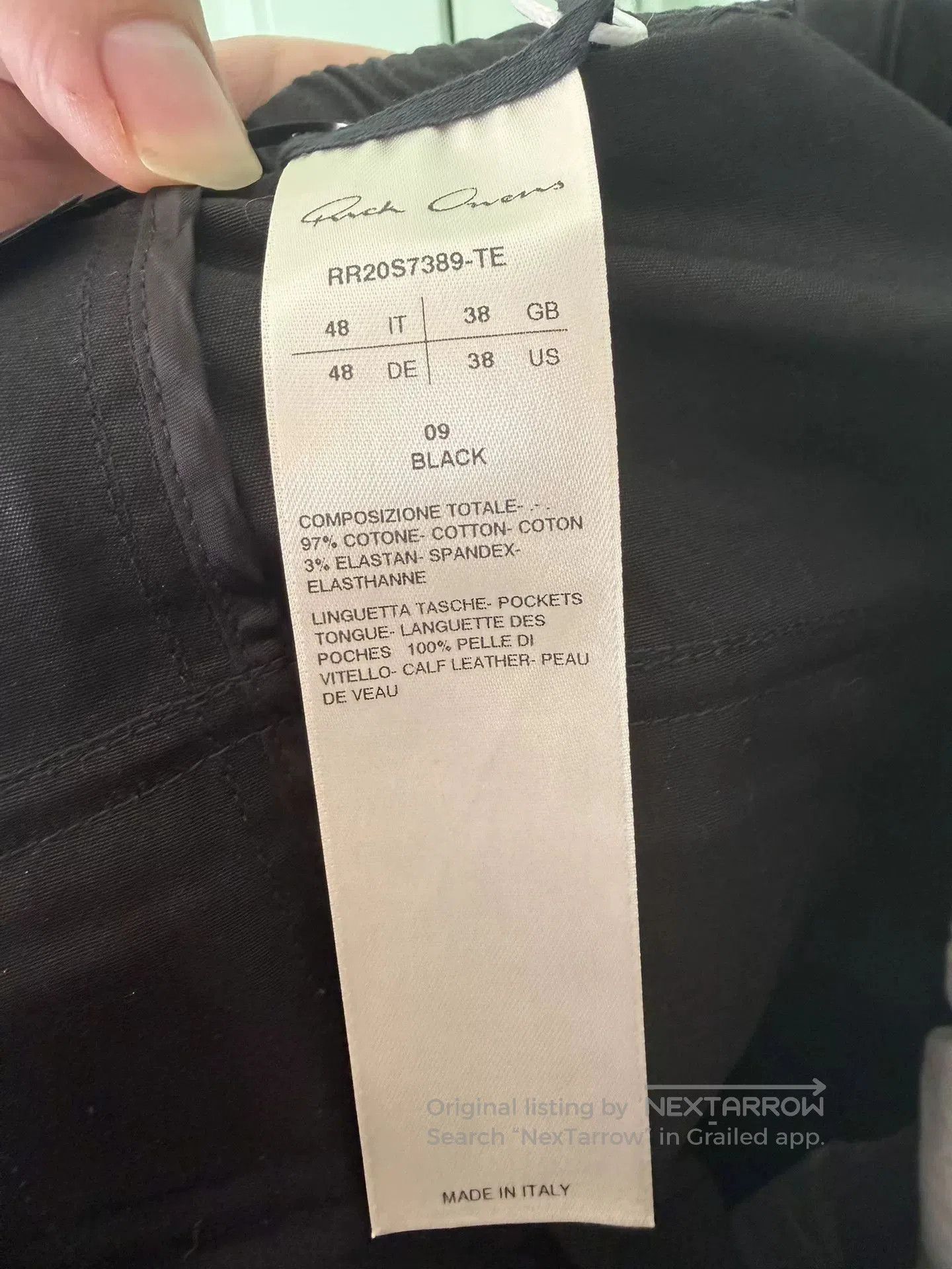 Rick Owens Rick Owens Drkshdw TECUAL Cargo Shorts. Size US 32 / EU 48 - 4 Thumbnail