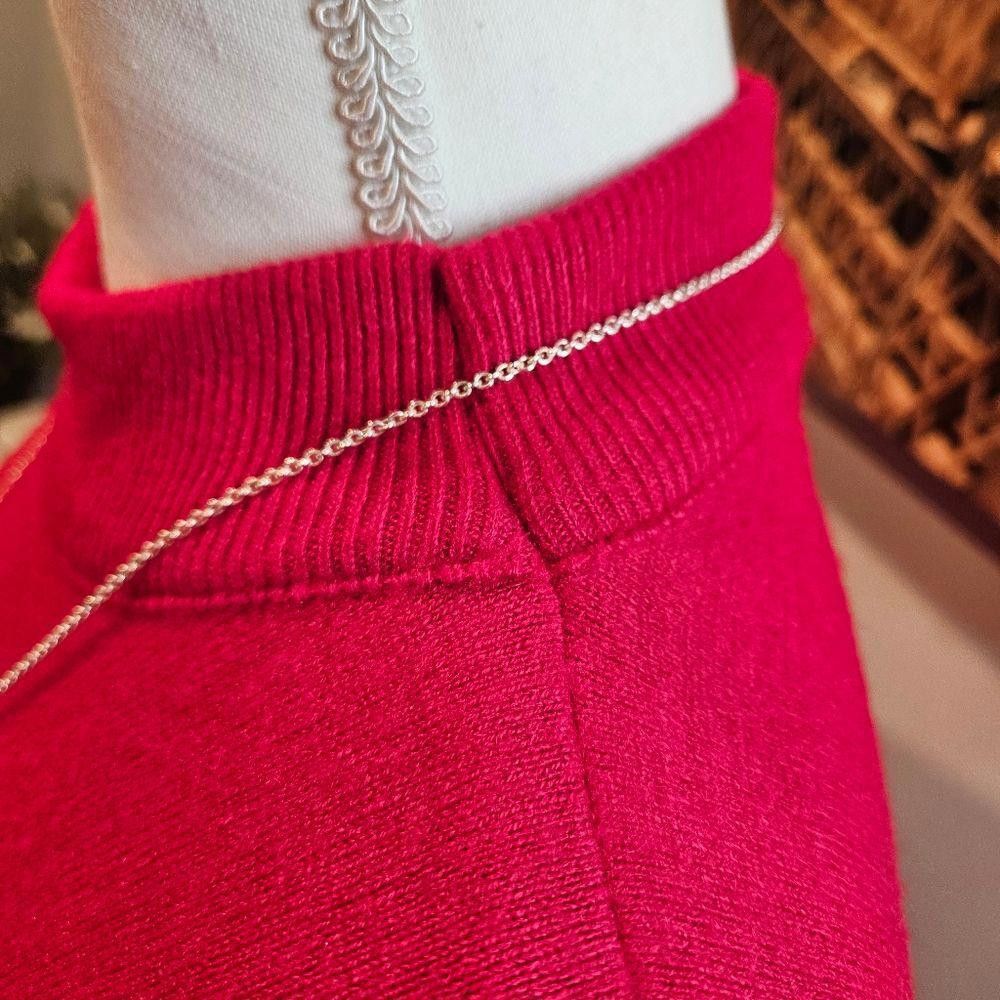 Bentley TR Bentley 1980's Vintage Red Sweater #27 Size M / US 6-8 / IT 42-44 - 4 Thumbnail