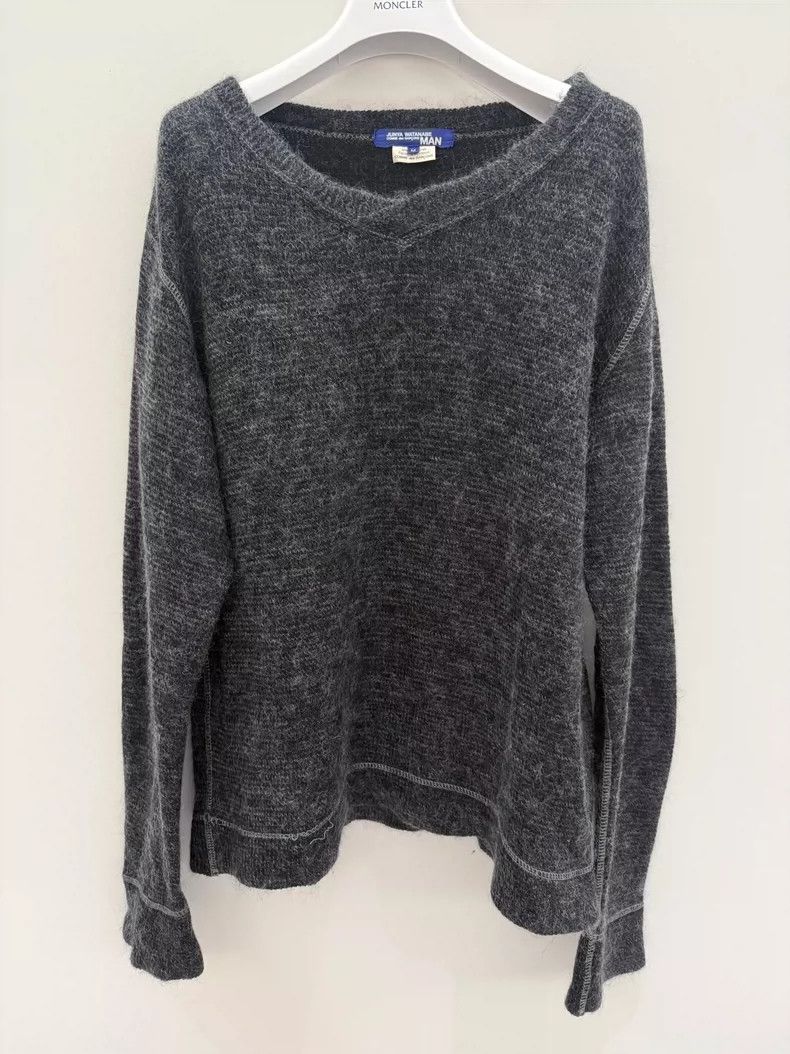 Junya Watanabe Junya Watanabe x CDG Oversized V-Neck Sweater Size M / US 6-8 / IT 42-44 - 1 Thumbnail