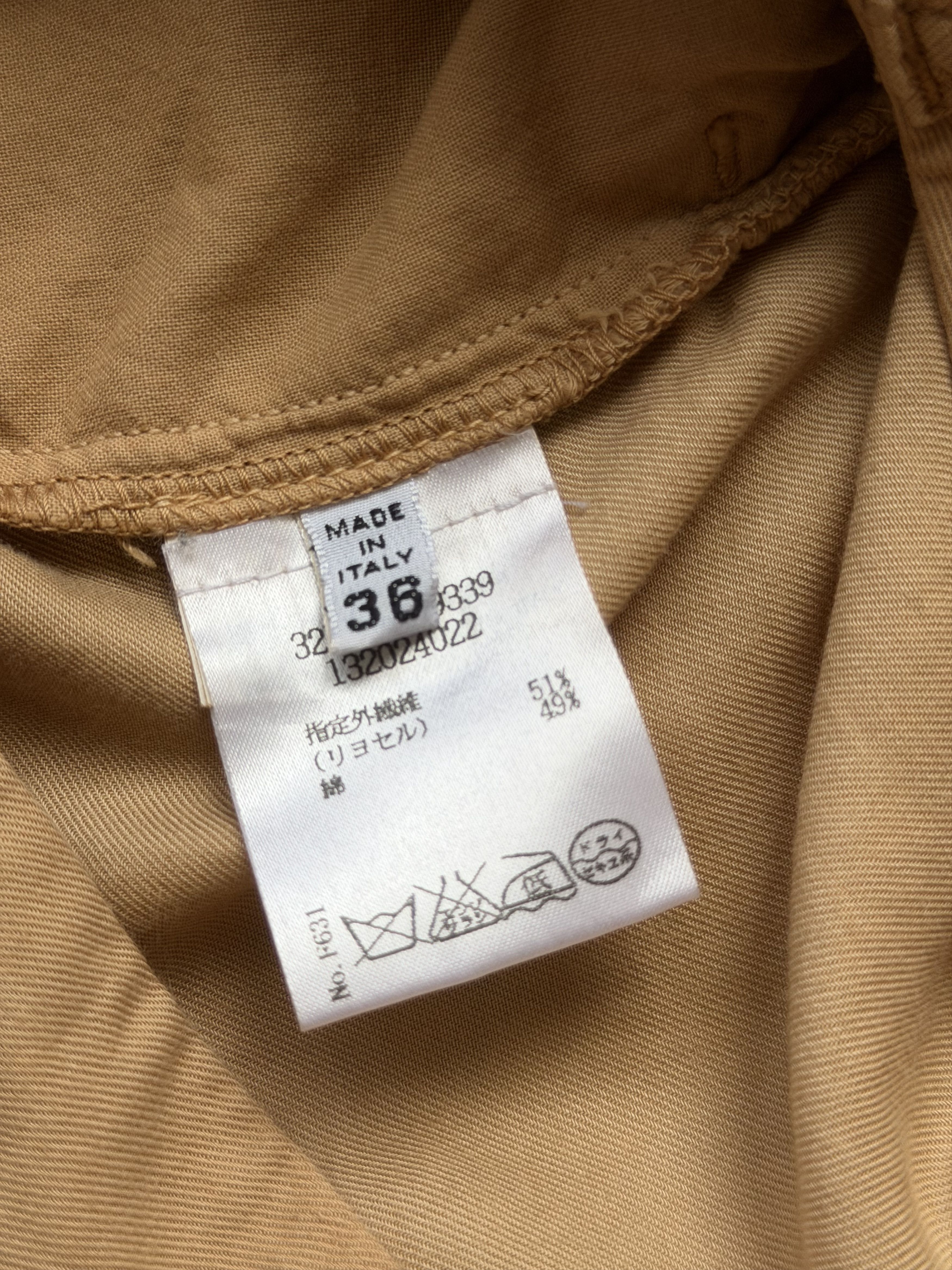 Maison Margiela MM6 Maison Margiela Beige Tailored Shorts Minimal Italy Size 26" / US 2 / IT 38 - 6 Thumbnail