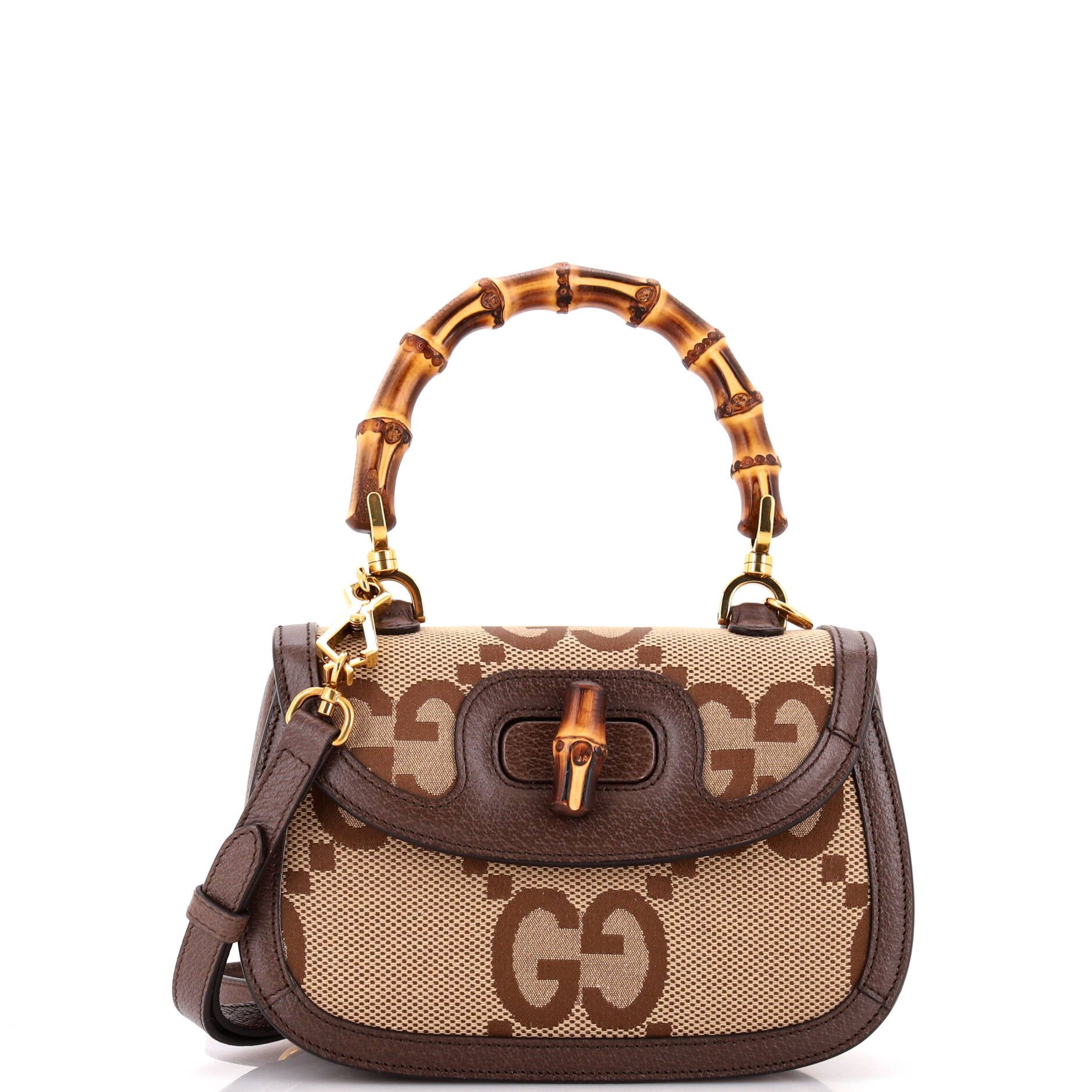 Gucci Bamboo 1947 Top Handle Small Size ONE SIZE - 1 Thumbnail