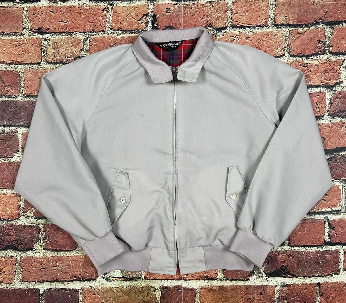 Other Vintage 70s Sportsmaster Jacket Plaid Lined Full Zip Bomber Size US L / EU 52-54 / 3 - 1 Thumbnail