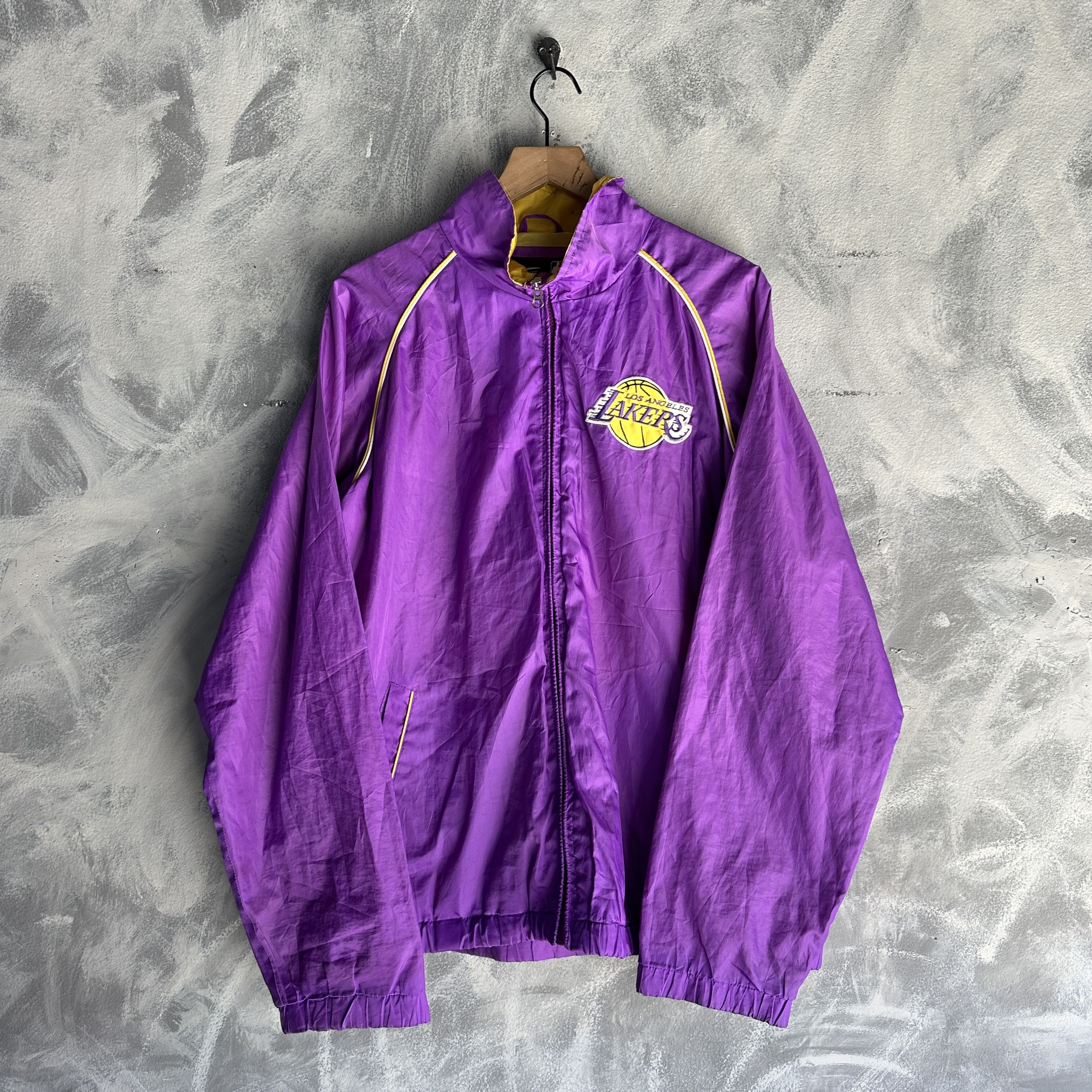 G-III Vtg Los Angeles Lakers Jacket Mens Carl Banks G-lll Size US L / EU 52-54 / 3 - 1 Thumbnail