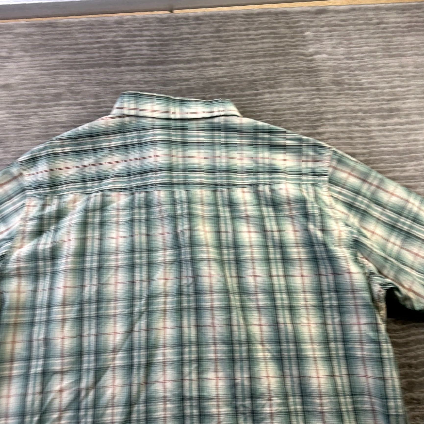 Vintage Kuhl Shirt XL Green Button-Up Outdoors Western Plaid Casual Shirt Mens Size US XL / EU 56 / 4 - 5 Thumbnail