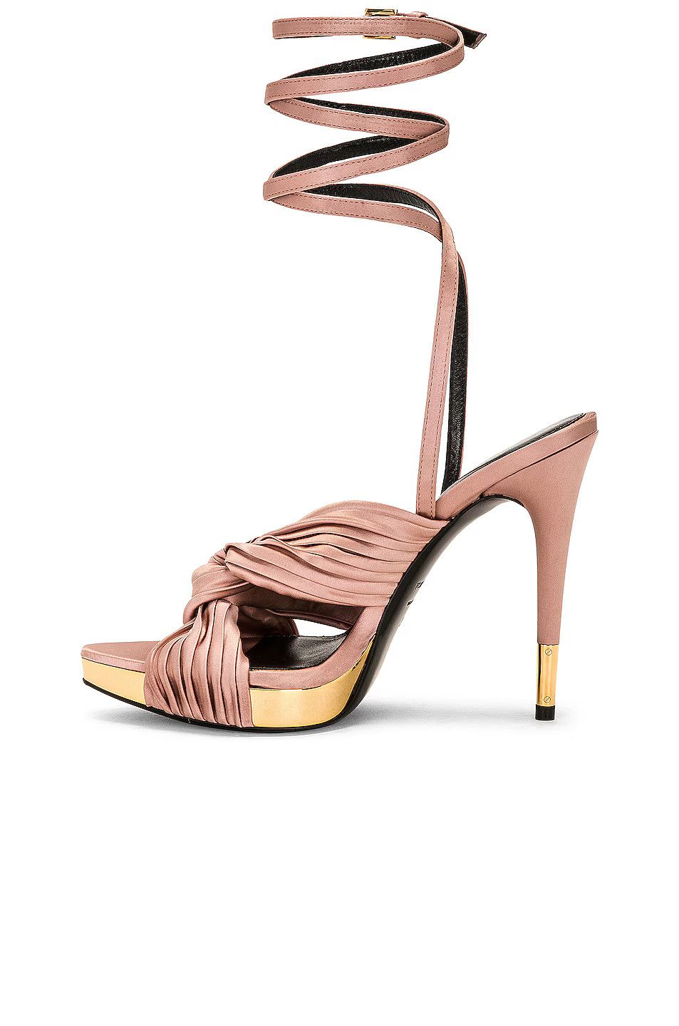 Tom Ford o1loc1c0924 W3256 Platform Sandals in Rose Nude Size US 7.5 / IT 37.5 - 5 Thumbnail