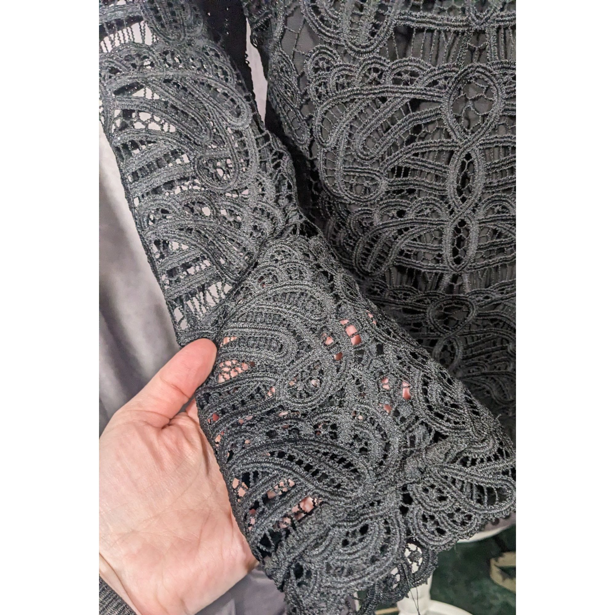 Other Tularosa Gothic Matilda Lace Mock Neck Shift Dress Size Smal Size S / US 4 / IT 40 - 8 Thumbnail