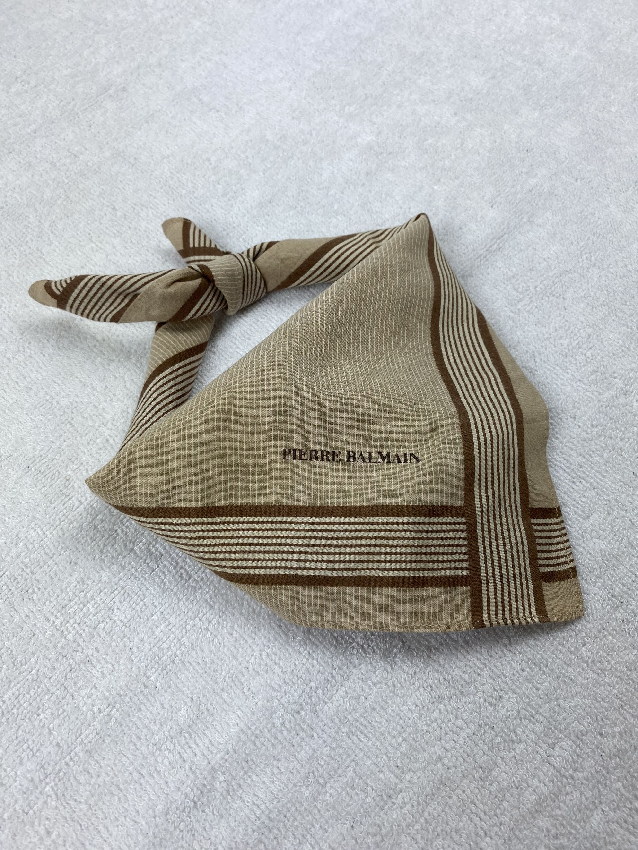 Pierre Balmain × Vintage Pierre Balmain Handkerchief / Bandana / Neckerchief Size ONE SIZE - 1 Thumbnail
