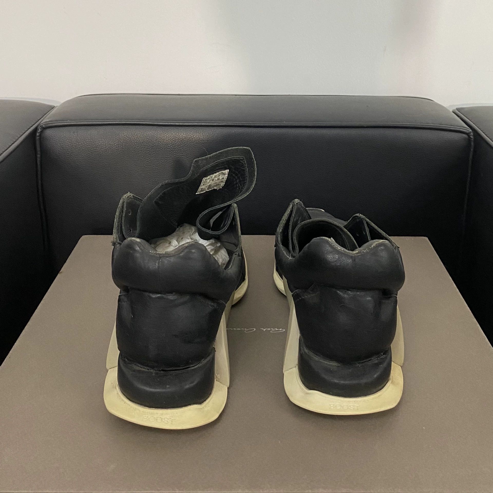 Rick Owens Rickowens adidas Collaboration Tank Low-Top Size US 6.5 / EU 39-40 - 2 Thumbnail