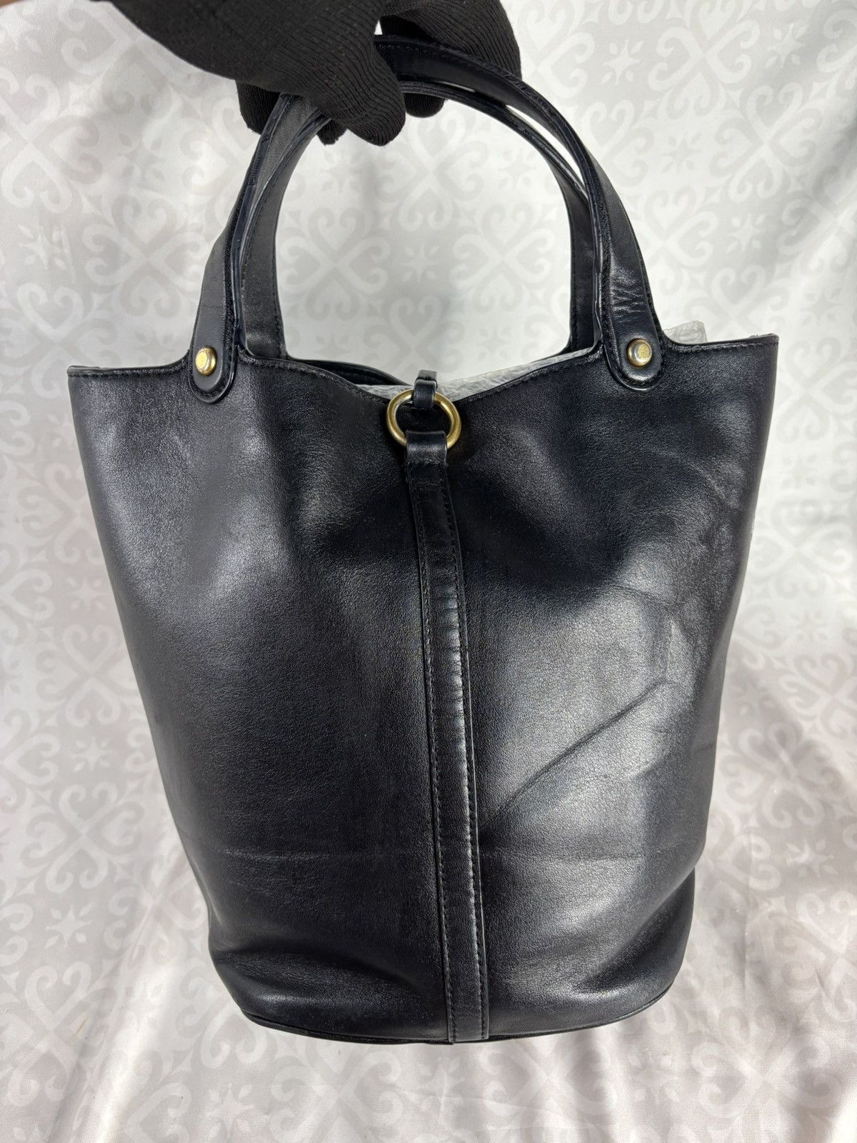 Tory Burch Tory Burch Bucket Bag Lamb Leather Size ONE SIZE - 4 Thumbnail