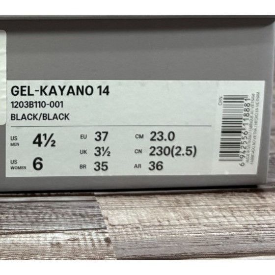 Asics Thom Browne New York x Asics Gel Kayano 14 Sz 4.5 Men 6 Wome Size US 4.5 / IT 34.5 - 3 Thumbnail