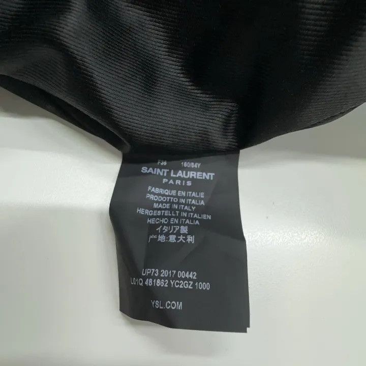 Saint Laurent Paris Yves Saint Laurent Black Casual Biker Jacket-2507 Size US S / EU 44-46 / 1 - 5 Thumbnail