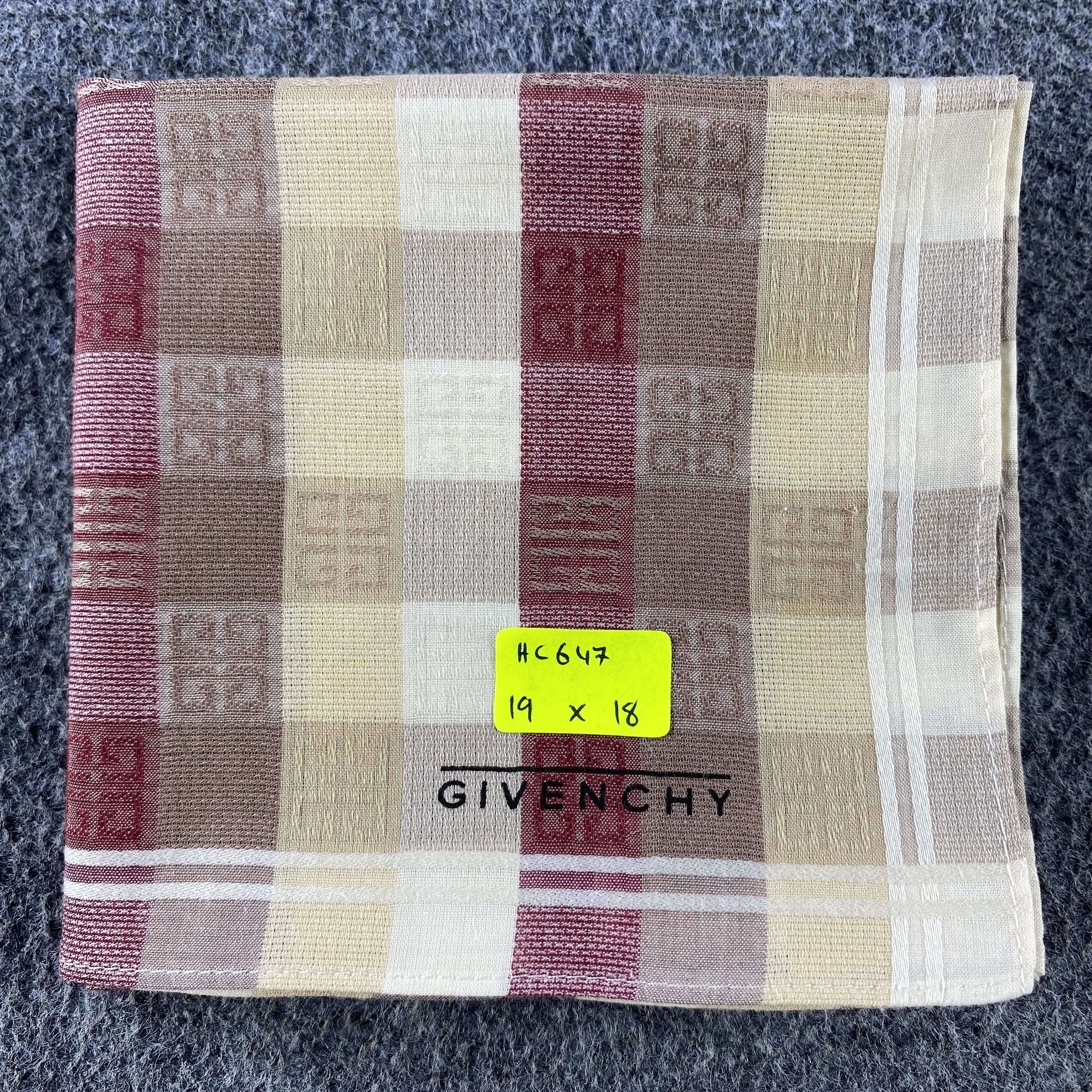 Vintage Givenchy Handkerchief/Neckerchief/Bandana HC647 Size ONE SIZE - 6 Thumbnail