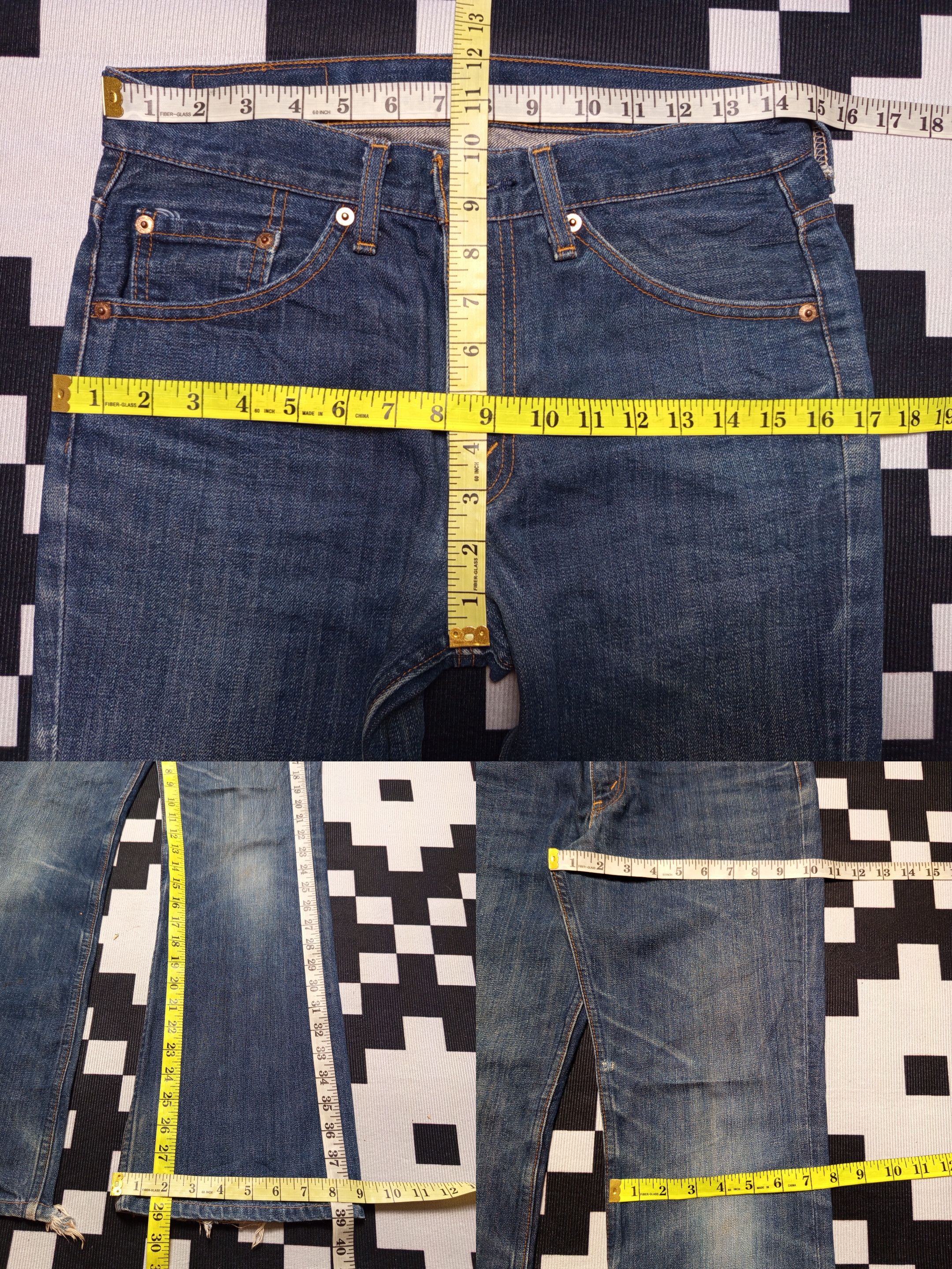 Kapital Flare Jeans Levis Distress Boot Cut Size US 29 - 3 Thumbnail