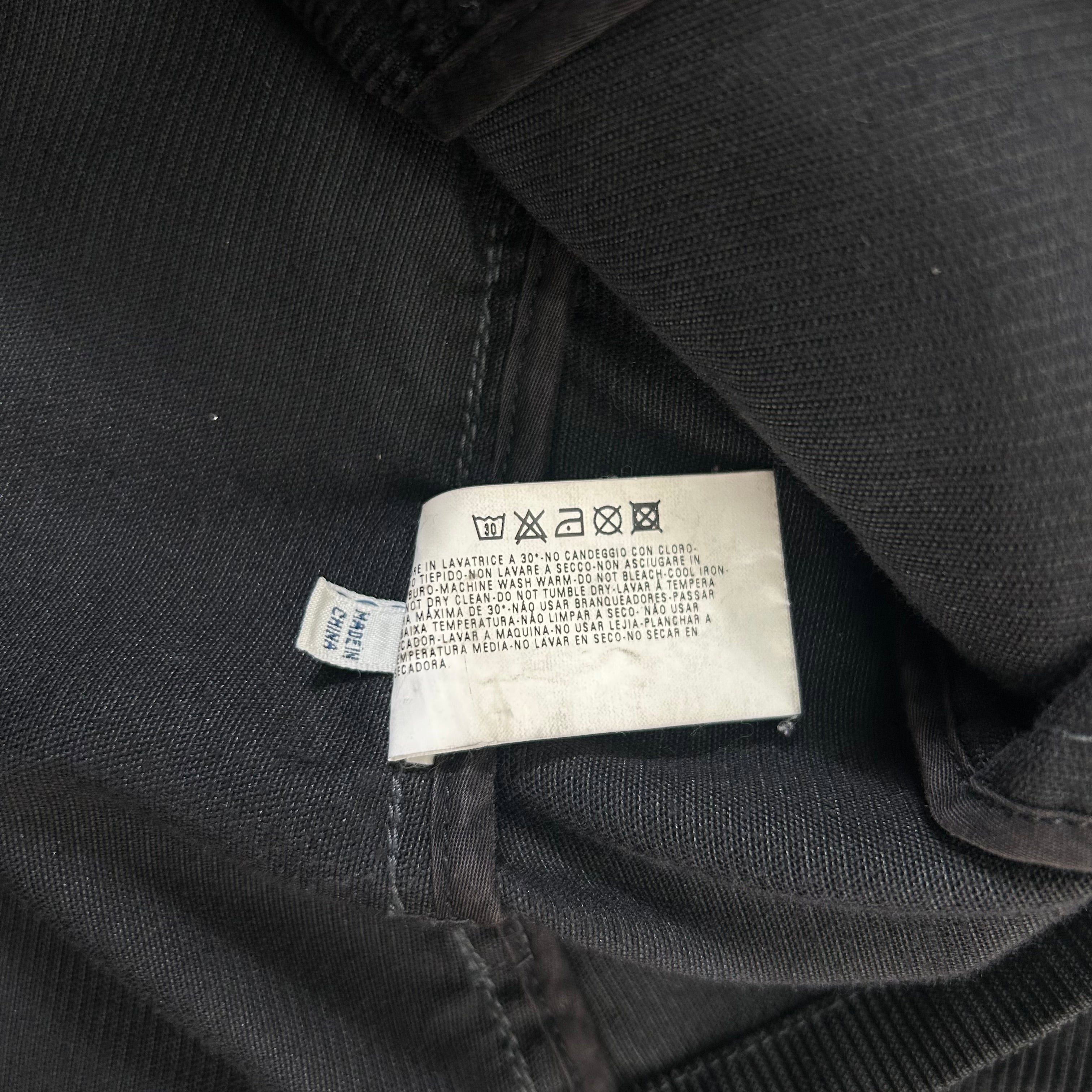Armani Armani Jeans Victorian Black Corduroy Jacket Size US L / EU 52-54 / 3 - 8 Thumbnail
