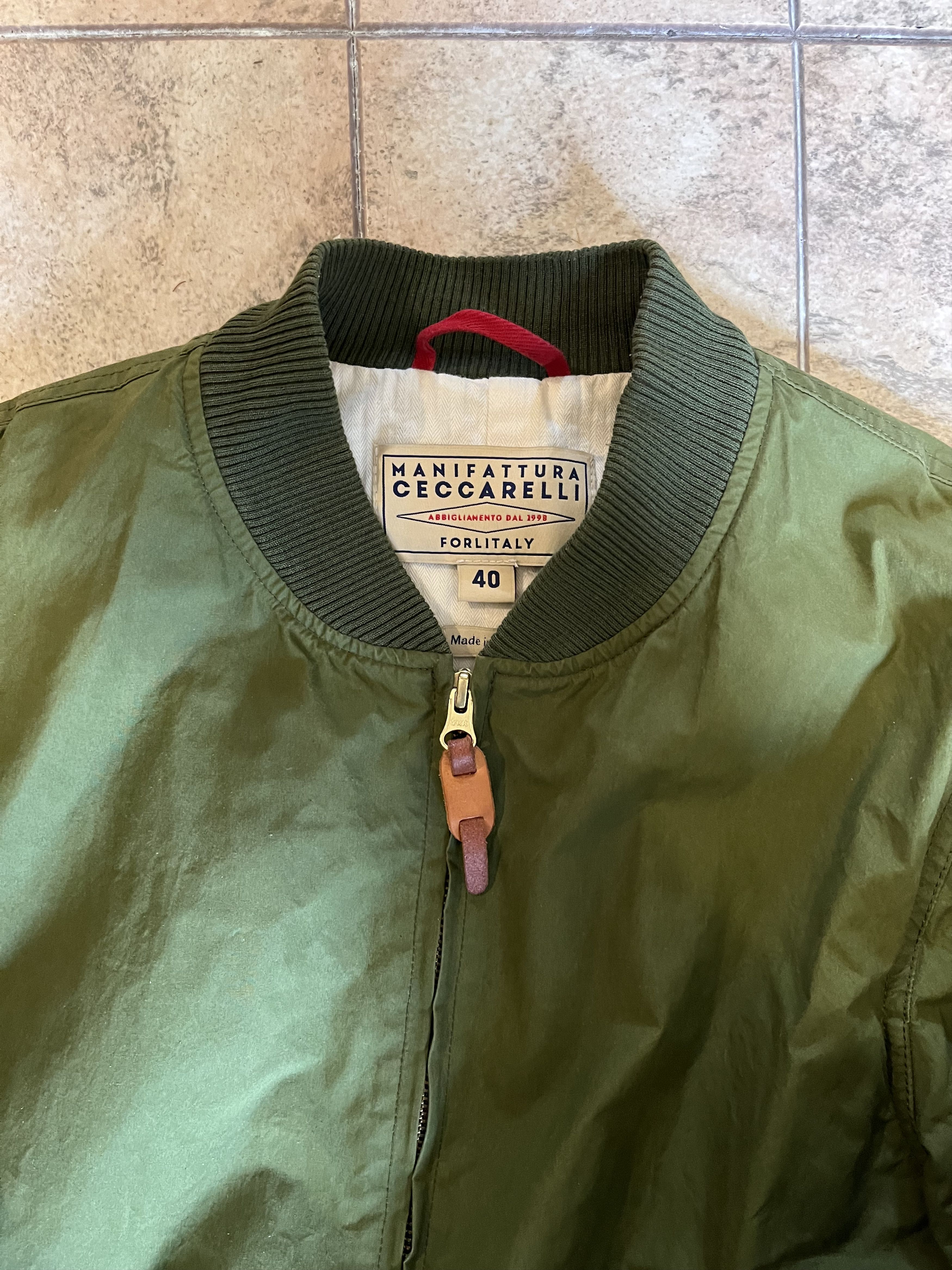 Manifattura Ceccarelli Manifattura Ceccarelli lightweight bomber, 40 Size US M / EU 48-50 / 2 - 2 Thumbnail