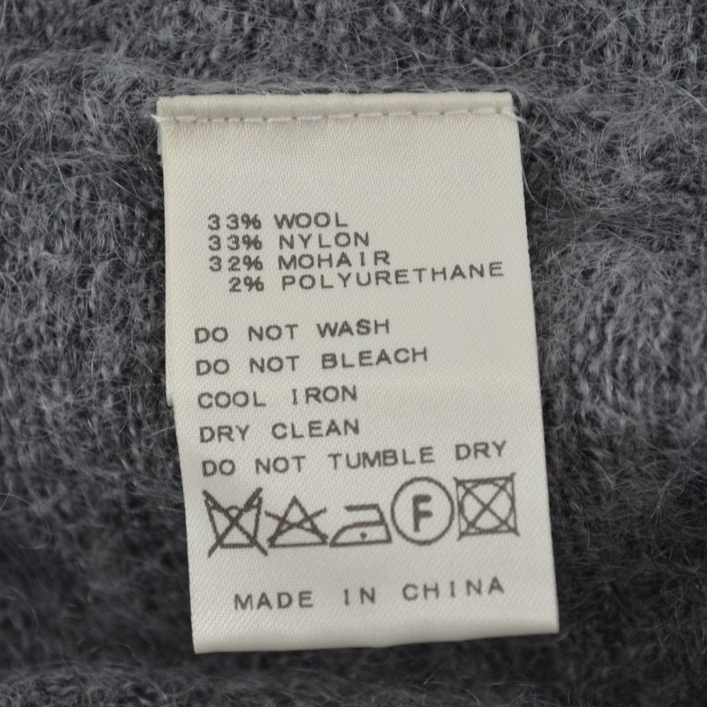 Other Iena Womens Gray Sweater Wool Mohair Long Sleeve Preppy M? Size M / US 6-8 / IT 42-44 - 4 Thumbnail