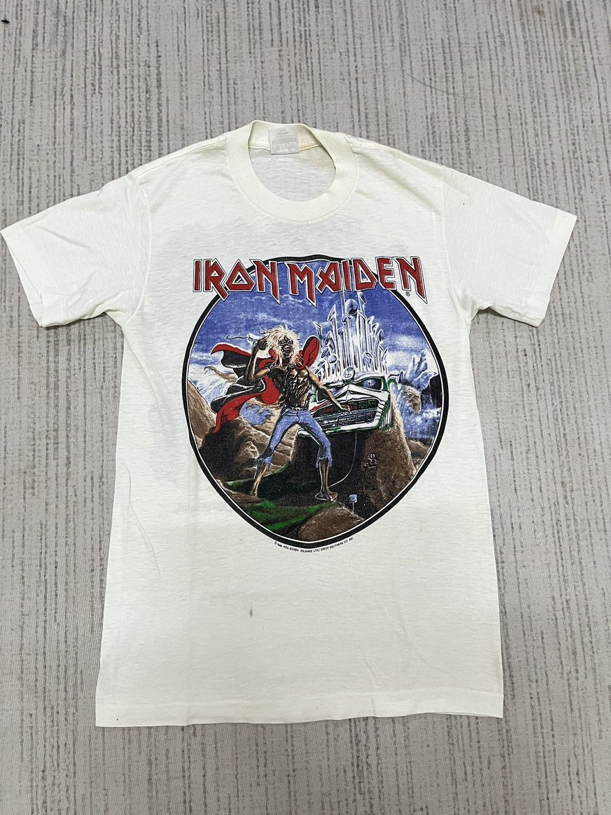 Band Tees × Iron Maiden Vintage 80s made in usa iron maiden opera tshirt Size US M / EU 48-50 / 2 - 1 Thumbnail