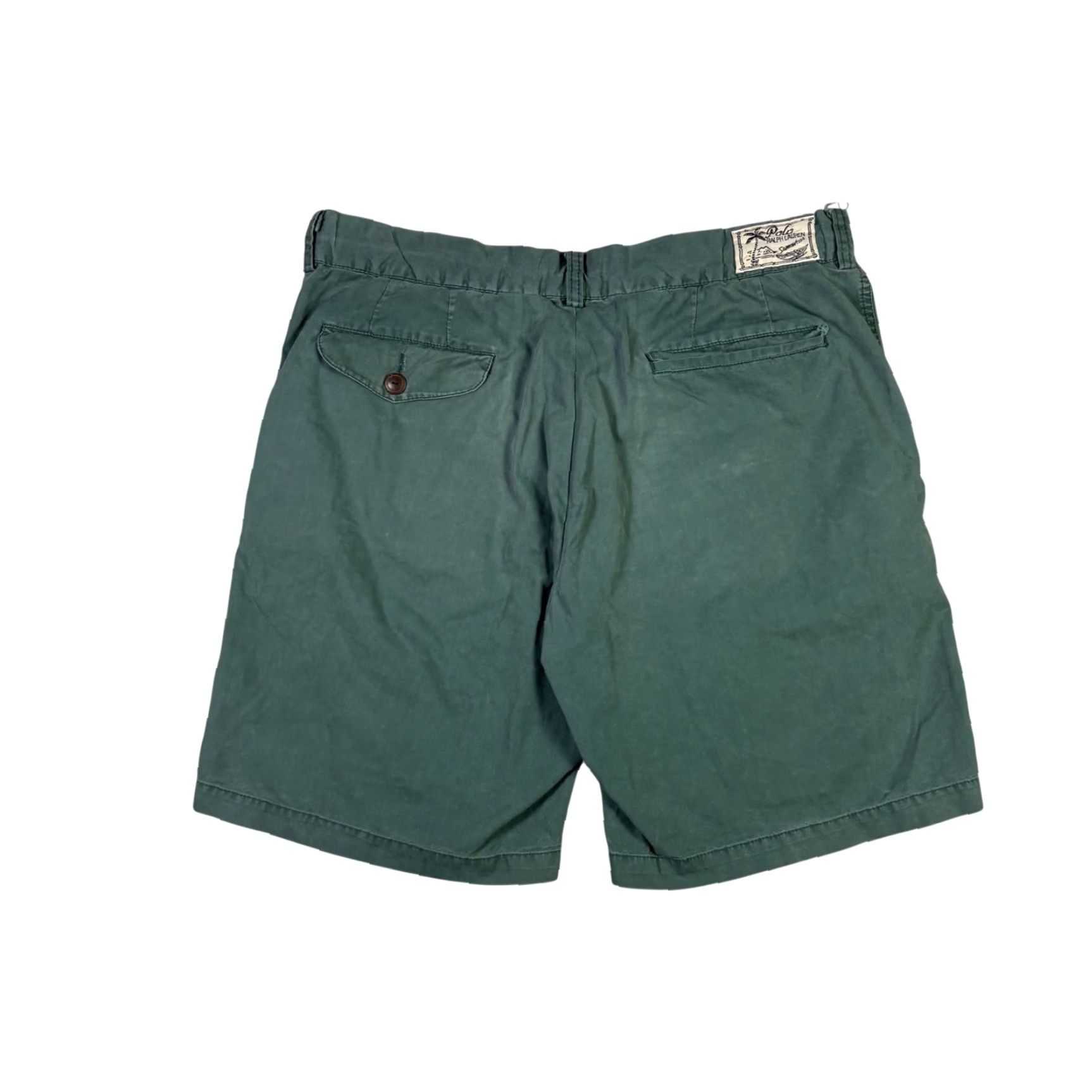 Polo Ralph Lauren Polo Ralph Lauren Mens Green Chino Shorts Size 34 Rope Drawstring Palm Tree Chino Casual Travel Mens 34 Green Polo Ralph Lauren Shirt? Size US S / EU 44-46 / 1 - 2 Thumbnail