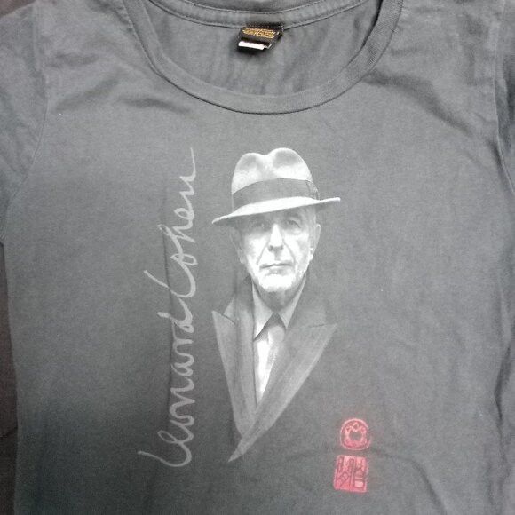 Band Tees Leonard Cohen 2009 Tour T-Shirt Size US M / EU 48-50 / 2 - 1 Thumbnail
