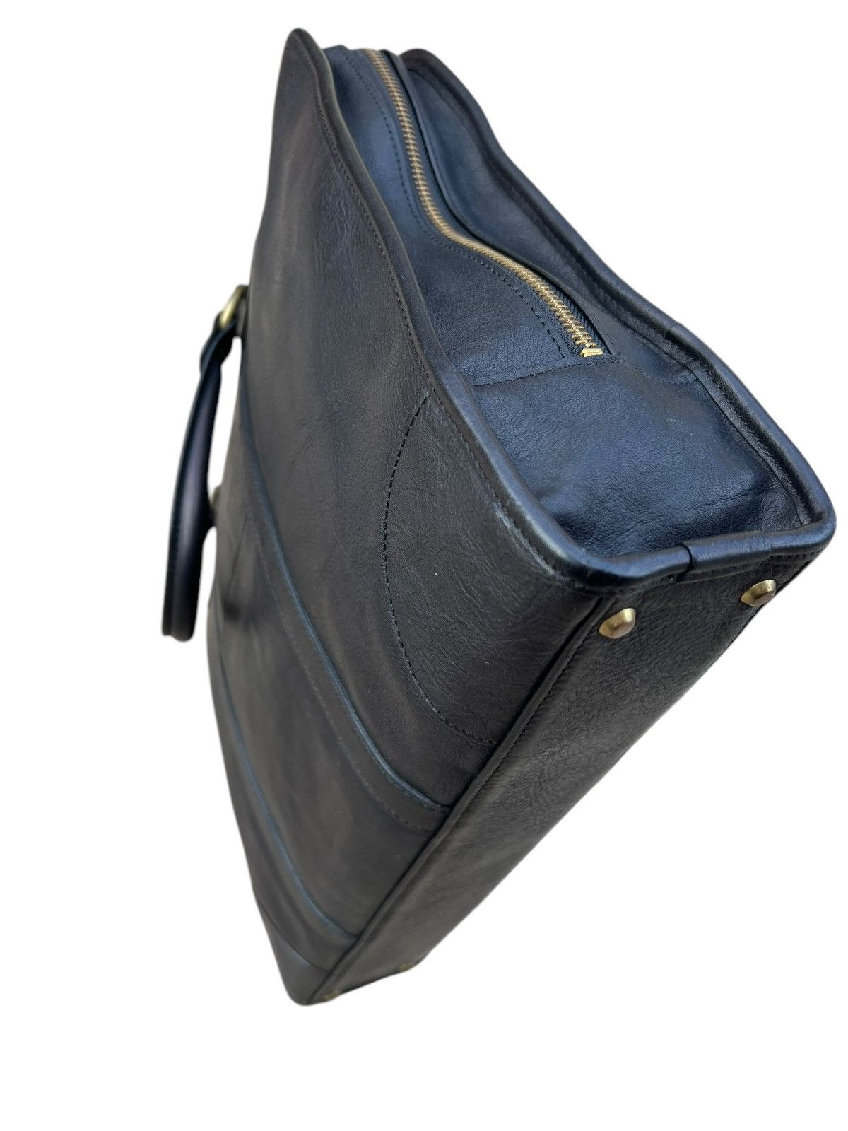 Leather Vintage Porter By Yoshida Black Leather Bag Size ONE SIZE - 15 Thumbnail