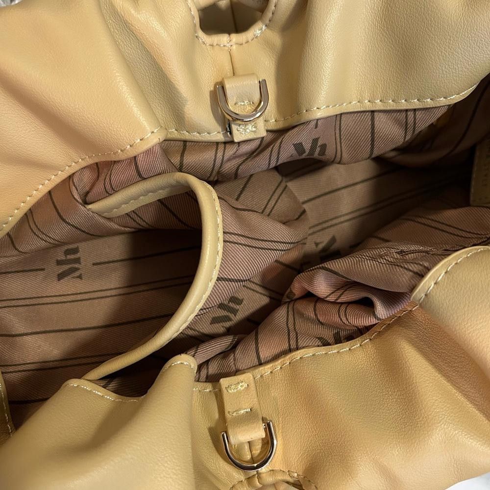 Designer Hima Style Drawstring Bag - Pale Yellow Size ONE SIZE - 7 Thumbnail