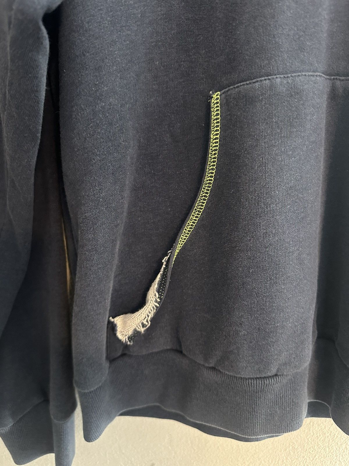 Gosha Rubchinskiy Navy Stitch Hoodie Size US M / EU 48-50 / 2 - 3 Thumbnail