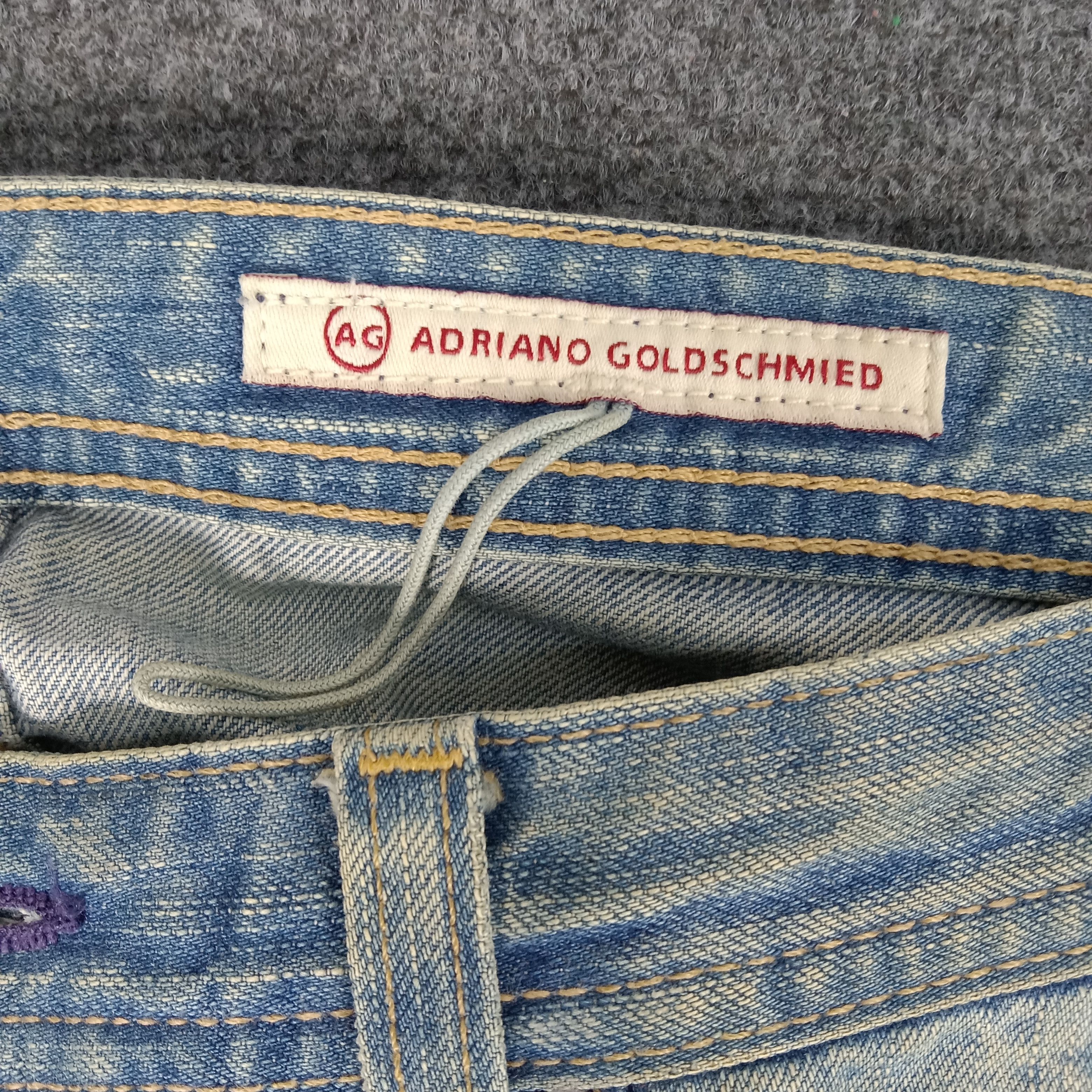 AG Adriano Goldschmied × Vintage Adriano Goldschmied American Distressed Style Jeans Size US 36 / EU 52 - 5 Thumbnail