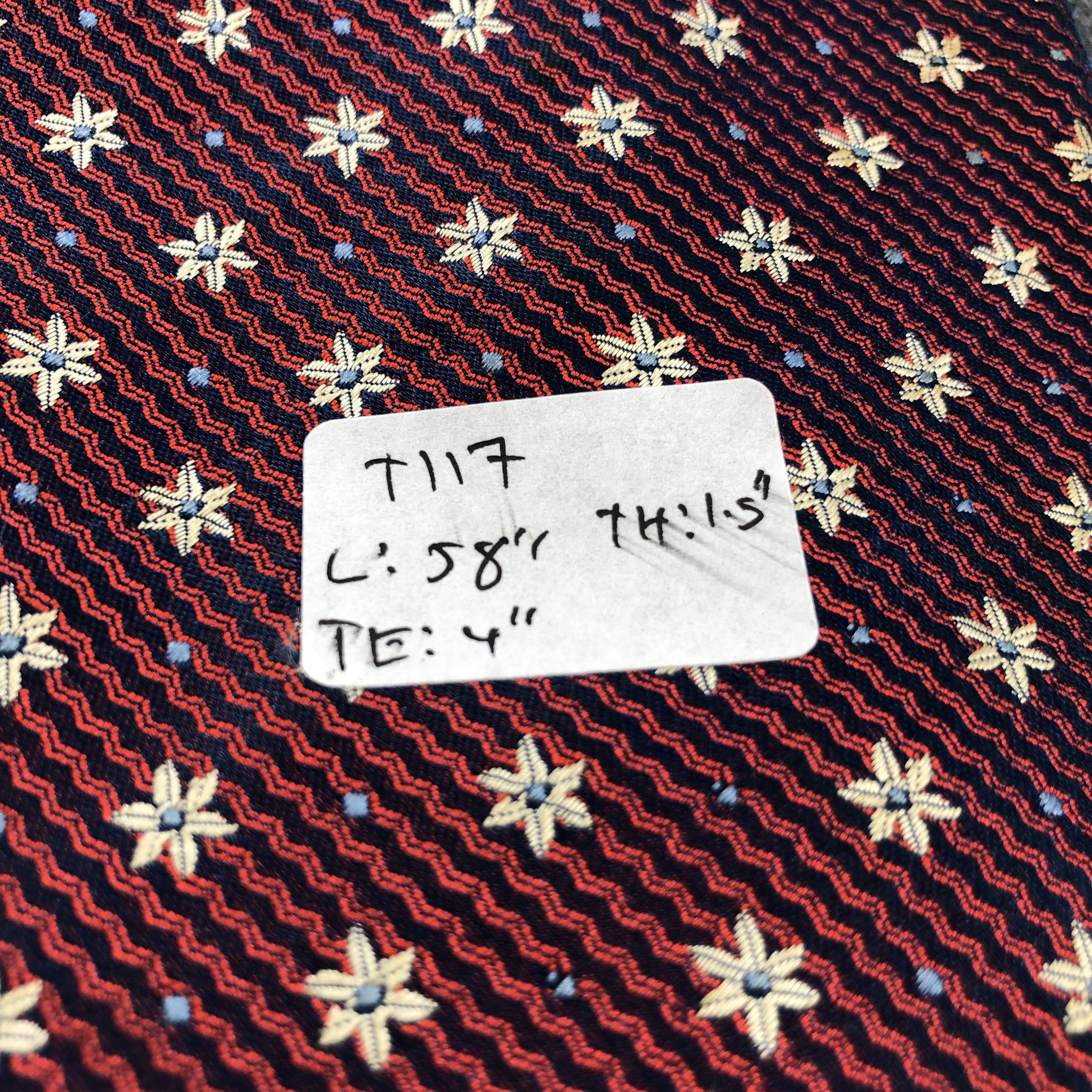 Vintage GivENChy Monsieur Silk Neck Ties T117 Size ONE SIZE - 11 Thumbnail