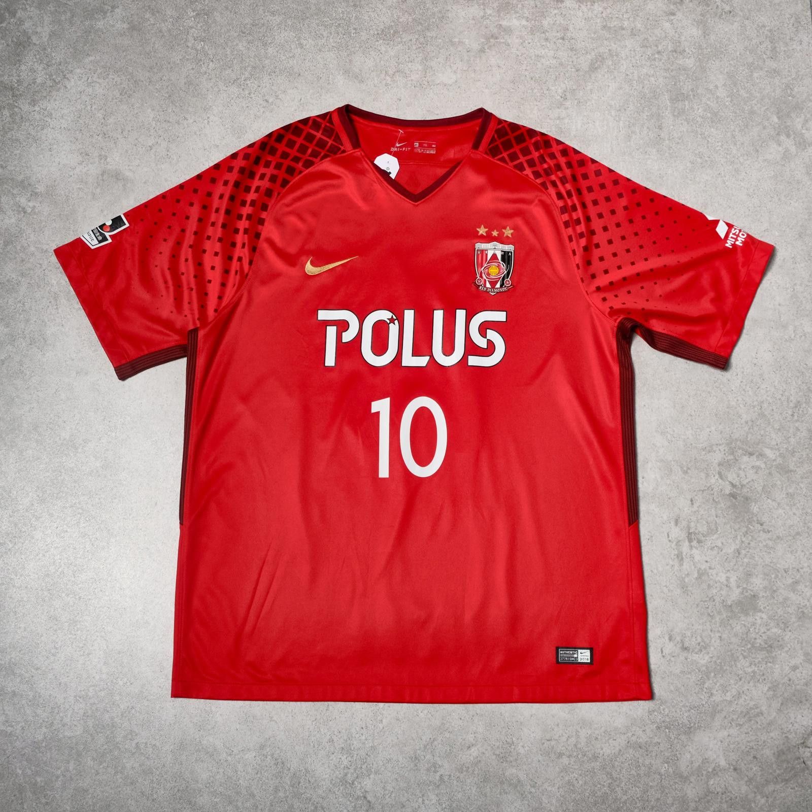 Nike 2018/19 Urawa Red Diamonds Home Shirt Nike J-League (XL) Size US XL / EU 56 / 4 - 1 Thumbnail