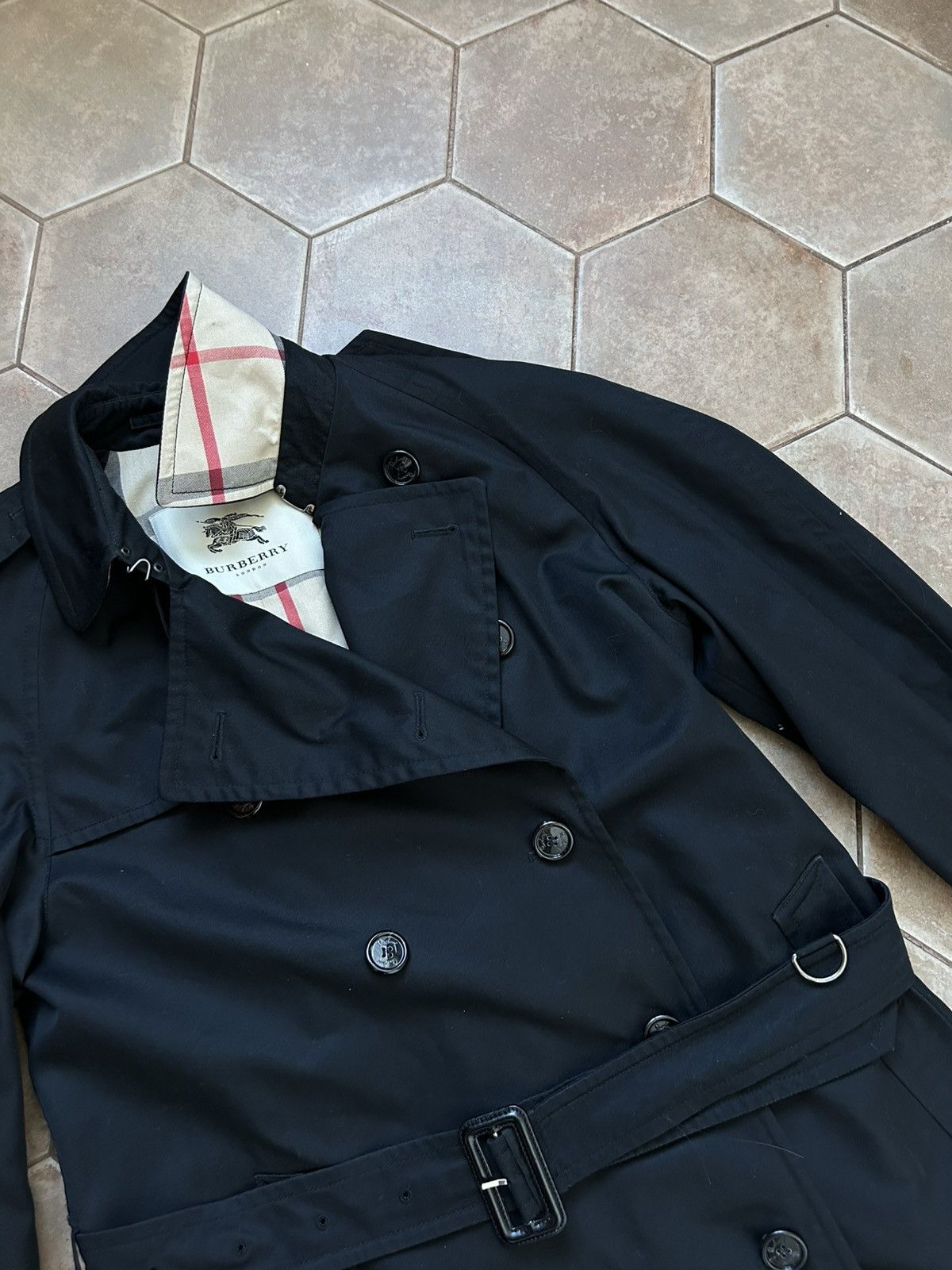 Burberry Full Pattern Lined Burberry Trench Coat Size US L / EU 52-54 / 3 - 3 Thumbnail