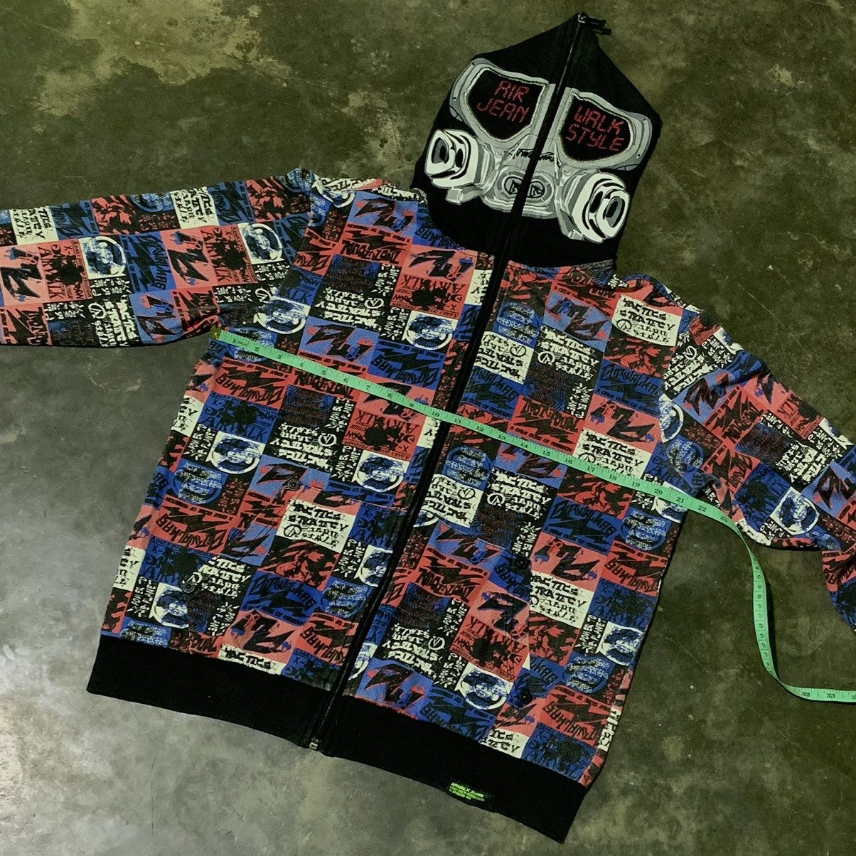 If Six Was Nine Airwalk punkstyle AOP hoodie Size US M / EU 48-50 / 2 - 15 Thumbnail