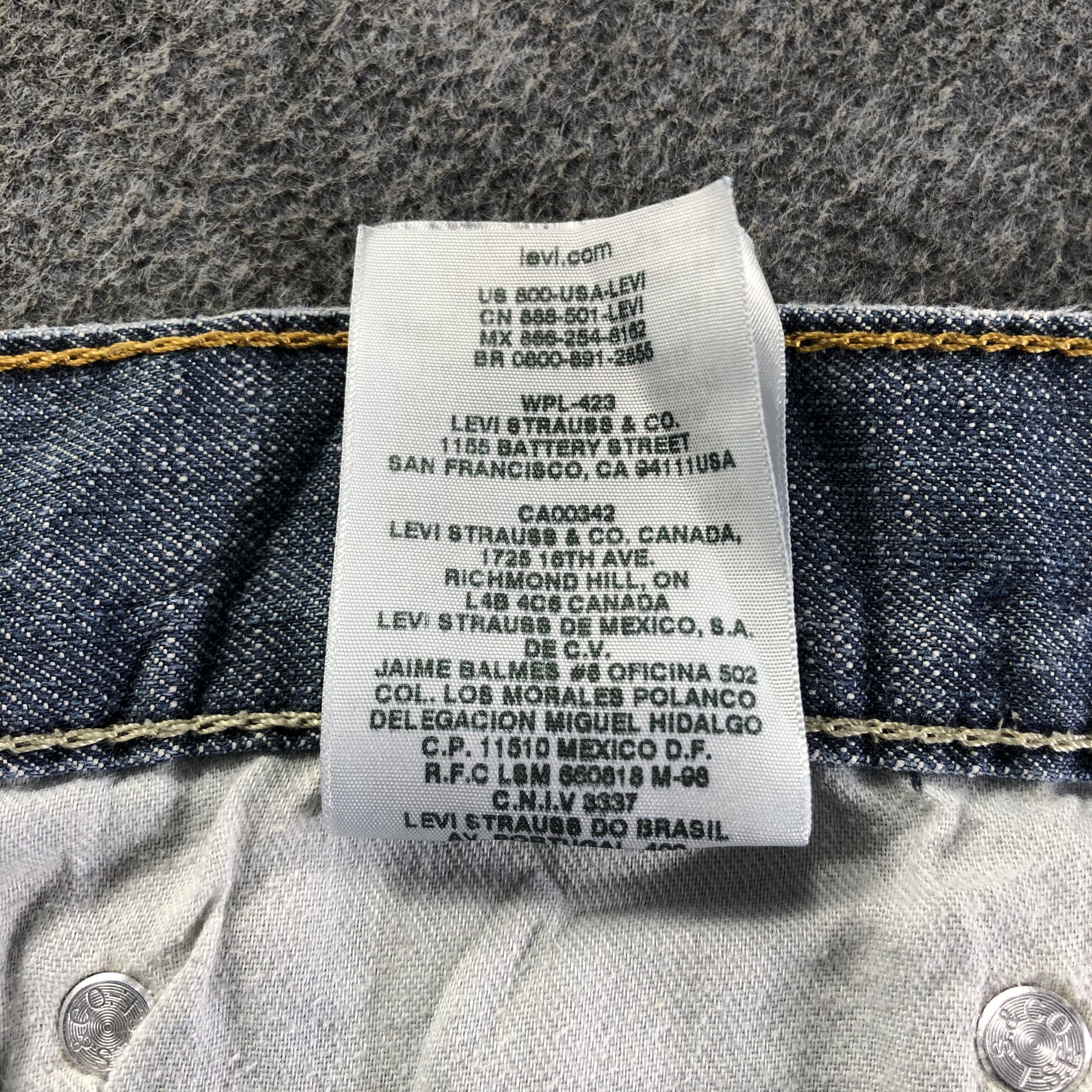 Levi's Vintage Levis 569 Jeans-J4343 Size US 41 - 11 Thumbnail