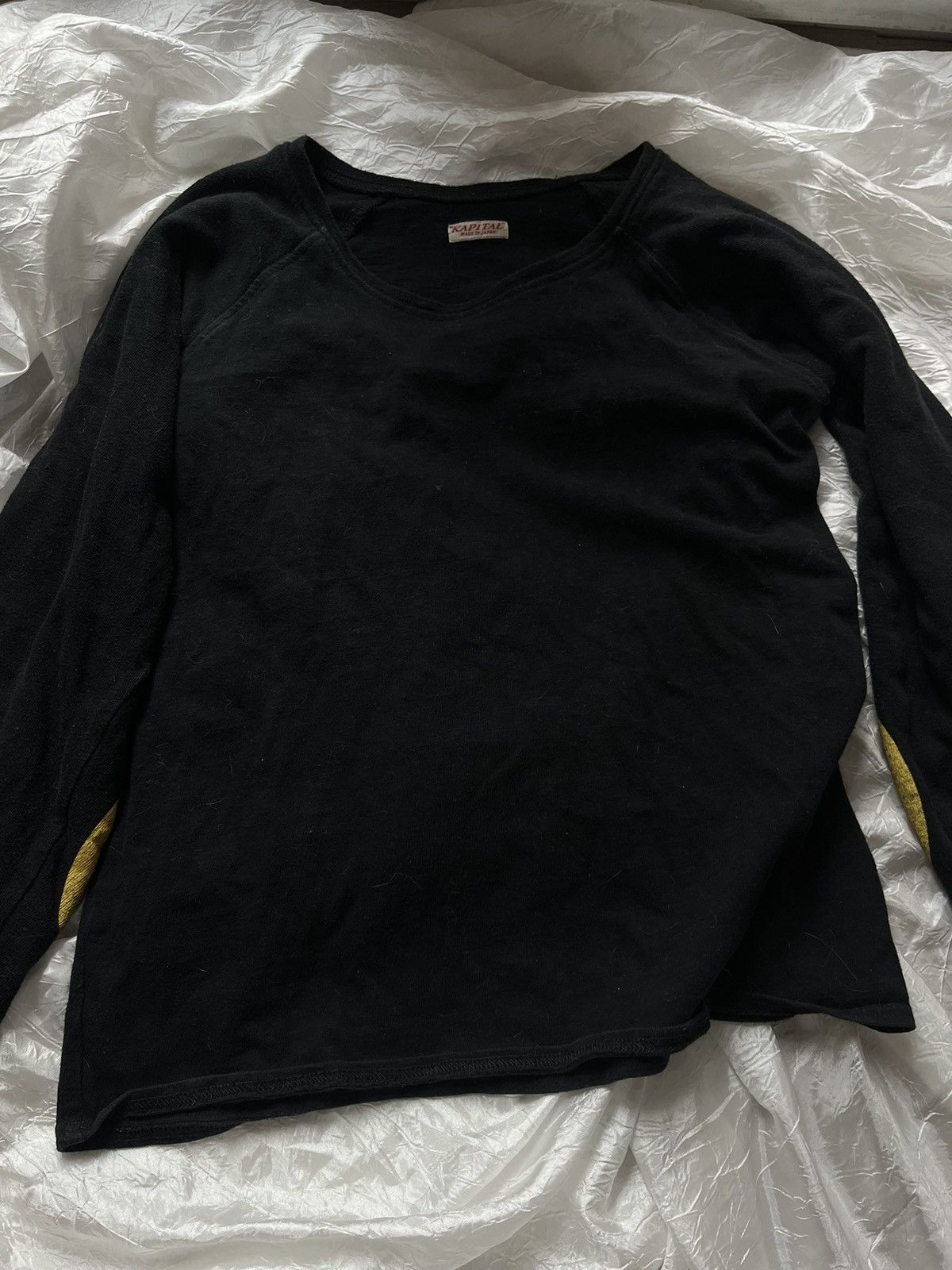 Kapital Kapital Unisex Smilie Patch Long Sleeve Size US S / EU 44-46 / 1 - 3 Thumbnail