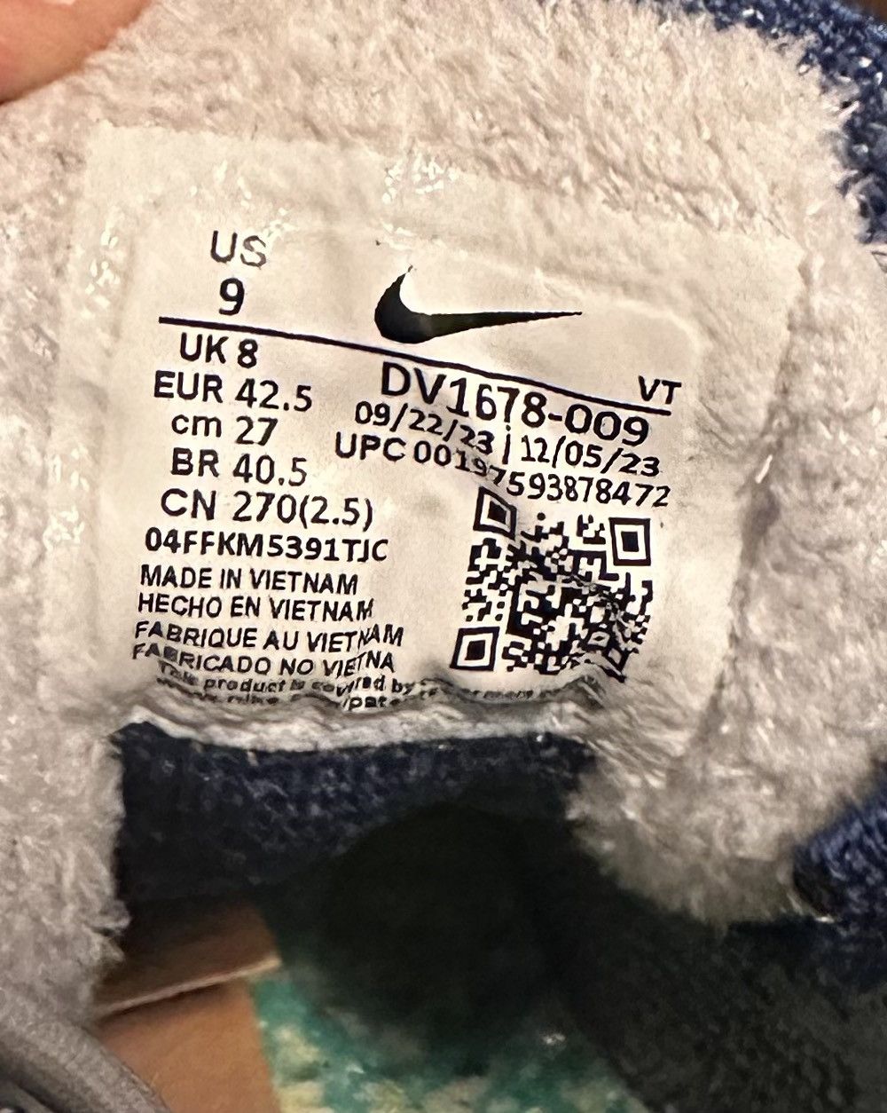 Nike Nike Air Vapormax 2023 platinum blue Size US 9 / EU 42 - 8 Thumbnail