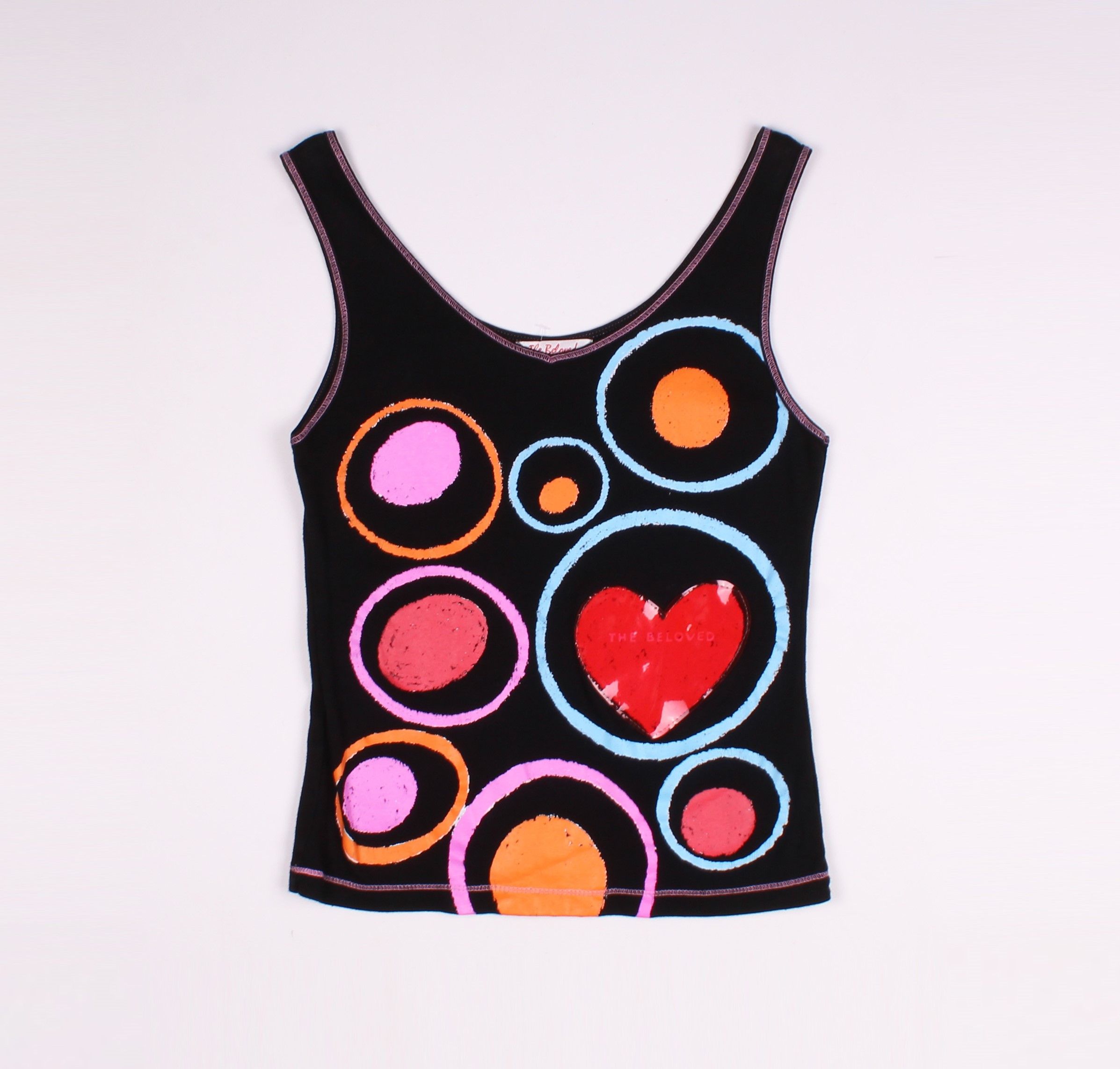 Vintage Vintage The Beloved Printed Y2K Tank Top Size S / US 4 / IT 40 - 4 Thumbnail