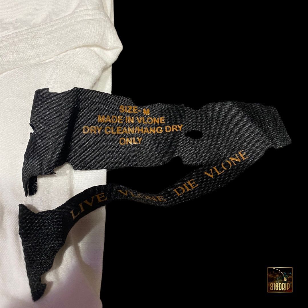 Vlone Vlone Streetweiser White Tee (M) Size US M / EU 48-50 / 2 - 5 Thumbnail
