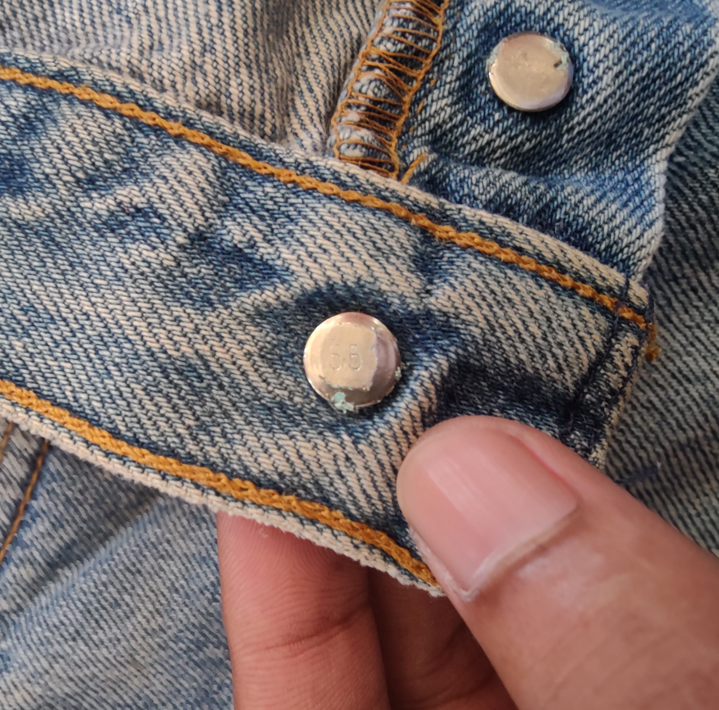 Levi's Vintage Levis 501xx Button fly Non selvedge Size US 36 / EU 52 - 3 Thumbnail