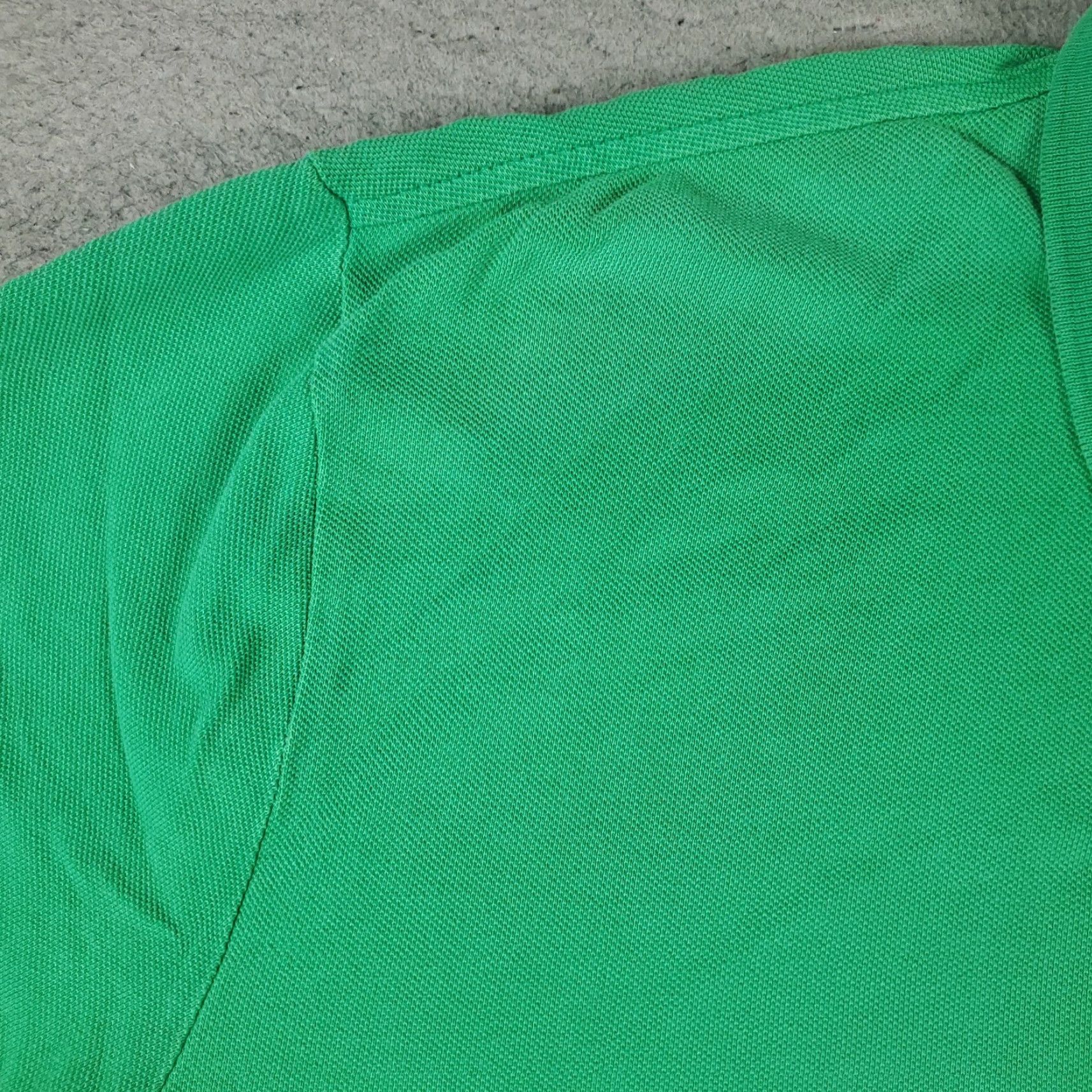 Tommy Hilfiger Tommy Hilfiger Polo Shirt Adult XL Green Solid Short Sleeve Casual Activewear Mens Size US XL / EU 56 / 4 - 5 Thumbnail