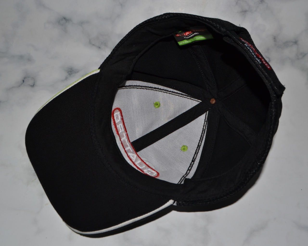 Formula 1 Quattro Plant Kawasaki Team Baseball Cap Hat RACING Kawasaki Size ONE SIZE - 9 Thumbnail