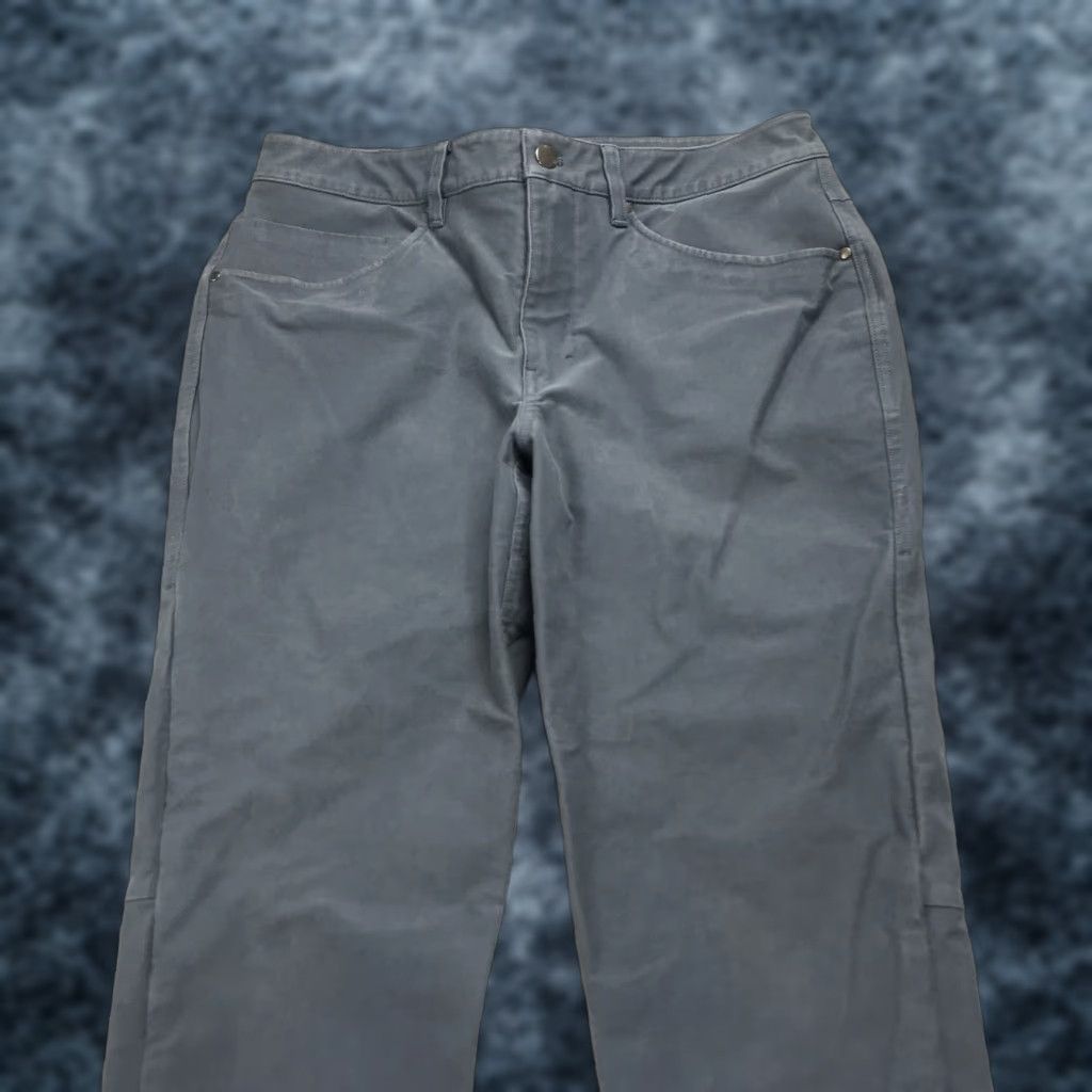 Lululemon Lululemon Pants Mens 31x31 Slim Fit Chino Cotton Logo Blue 5-Pocket Design Flat Front Casual Utilitech City Logo Size US 31 - 1 Thumbnail