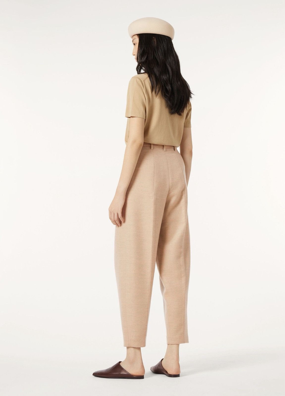 Loro Piana o1srvl11e0526 FAP0475 Dan Pant in Beige Size 26" / US 2 / IT 38 - 5 Thumbnail